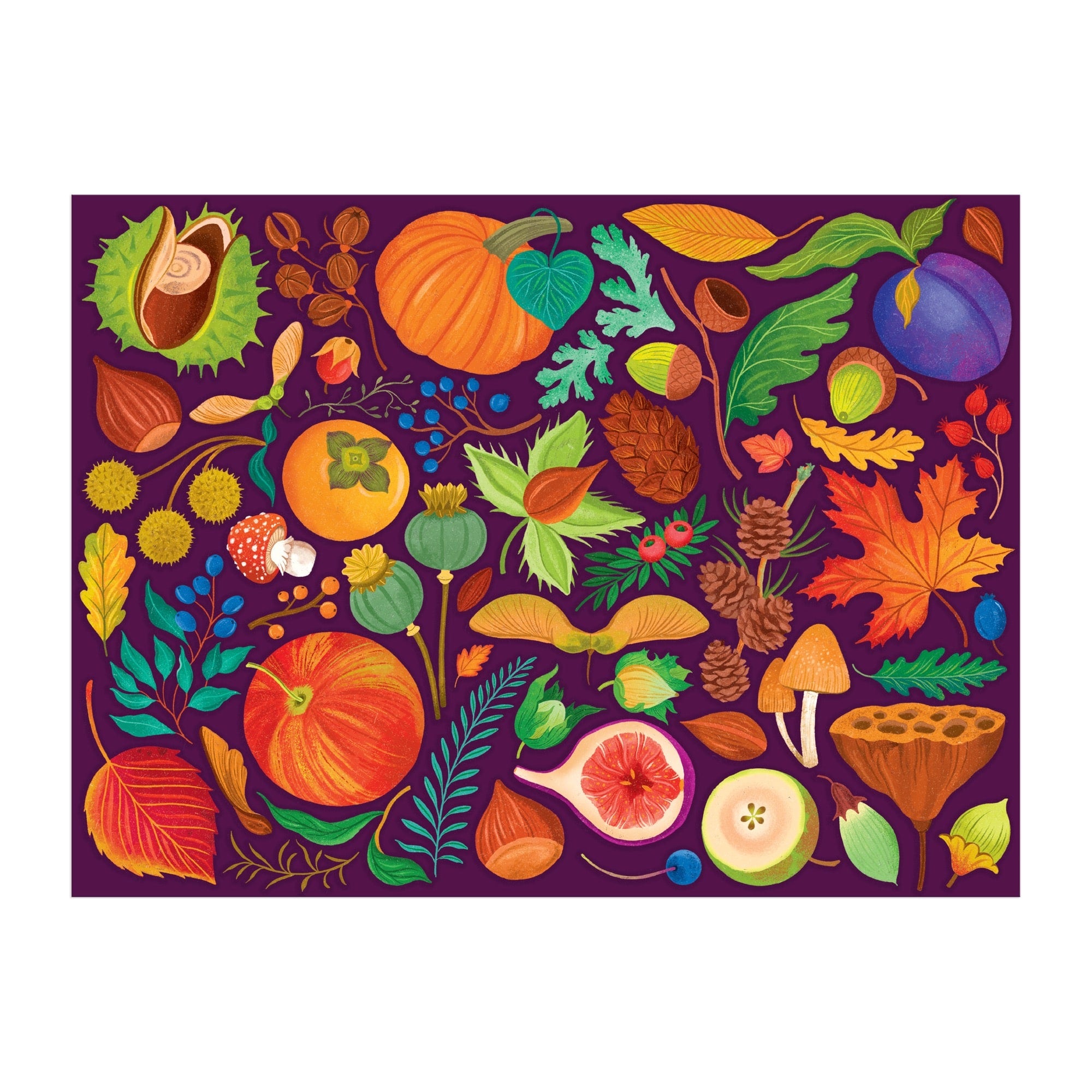 galison-world-of-fall-flora-puzzle-1000-teile-herbst image 5