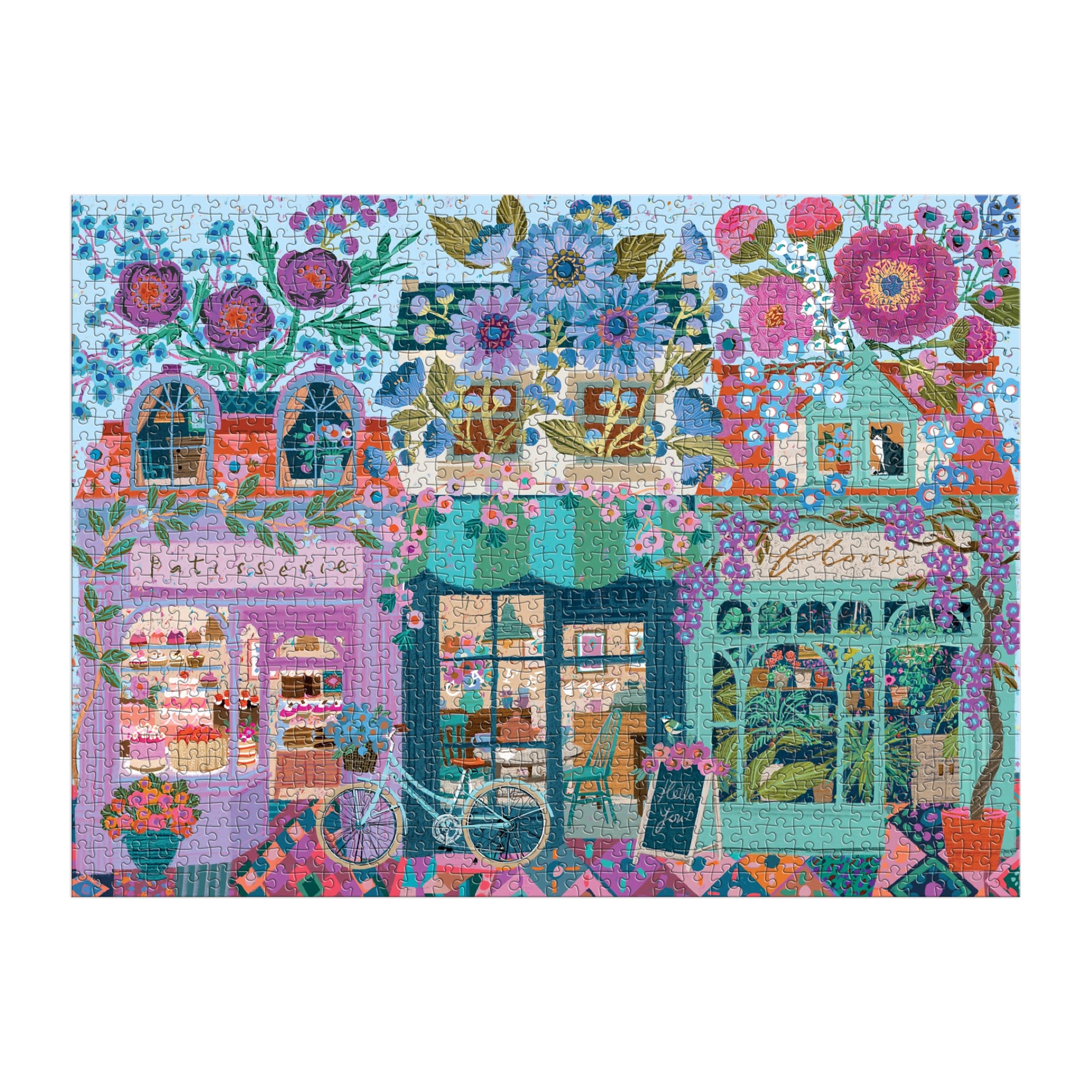 galison-victoria-ball-open-for-blossoms-1000-teile-blumenpuzzle image 3