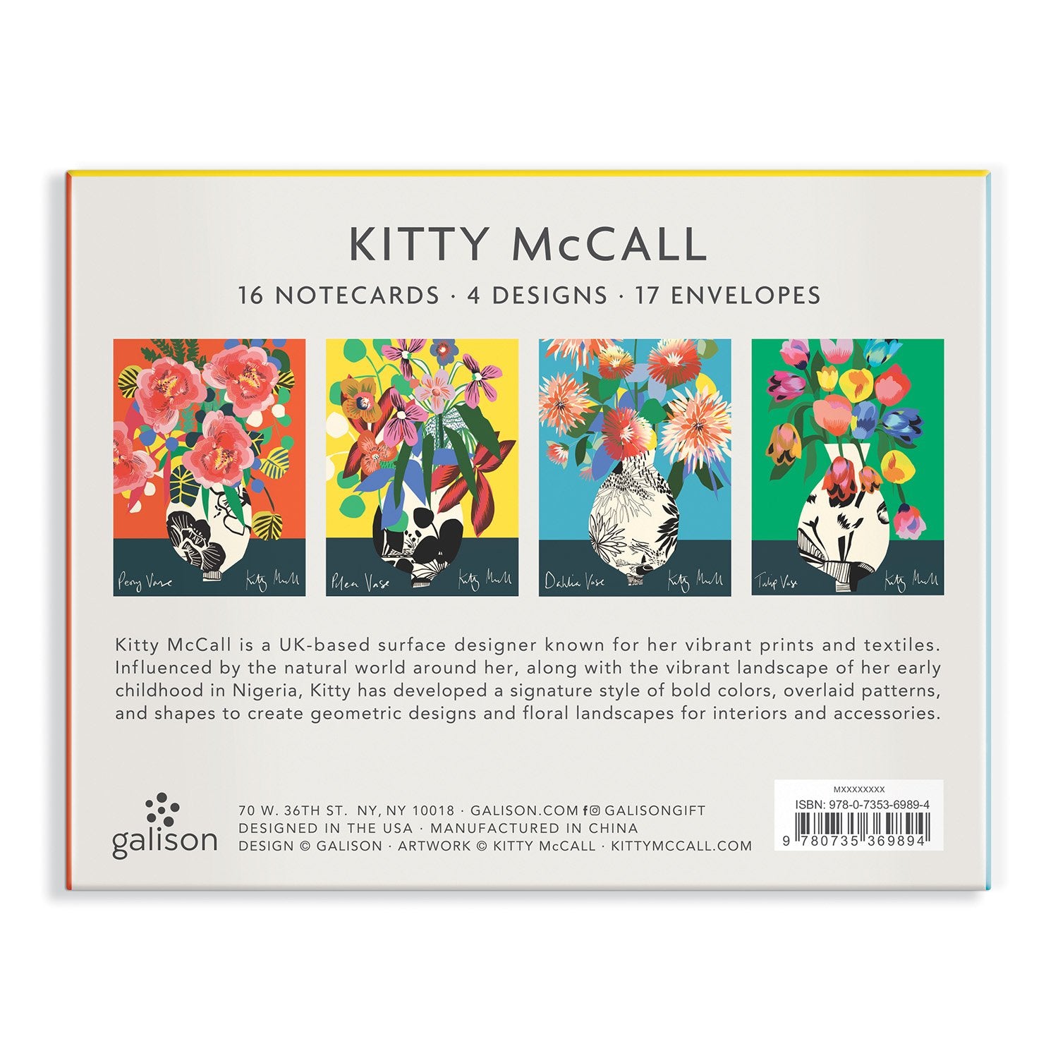 galison-kitty-mccall-kartenbox-16-karten-blumen image 8