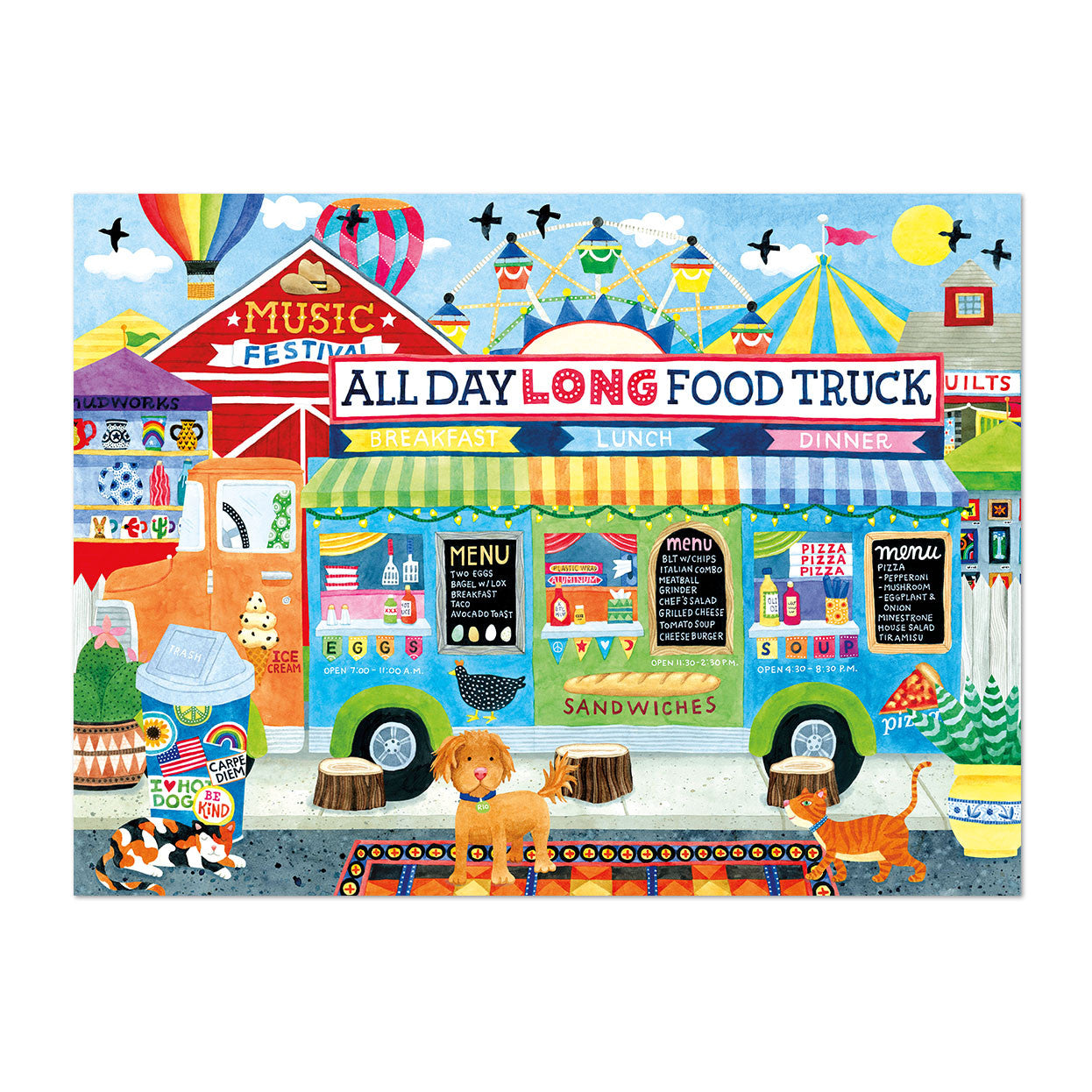 buffalo-games-food-truck-1000-teile-puzzle-sapphire-select image 1