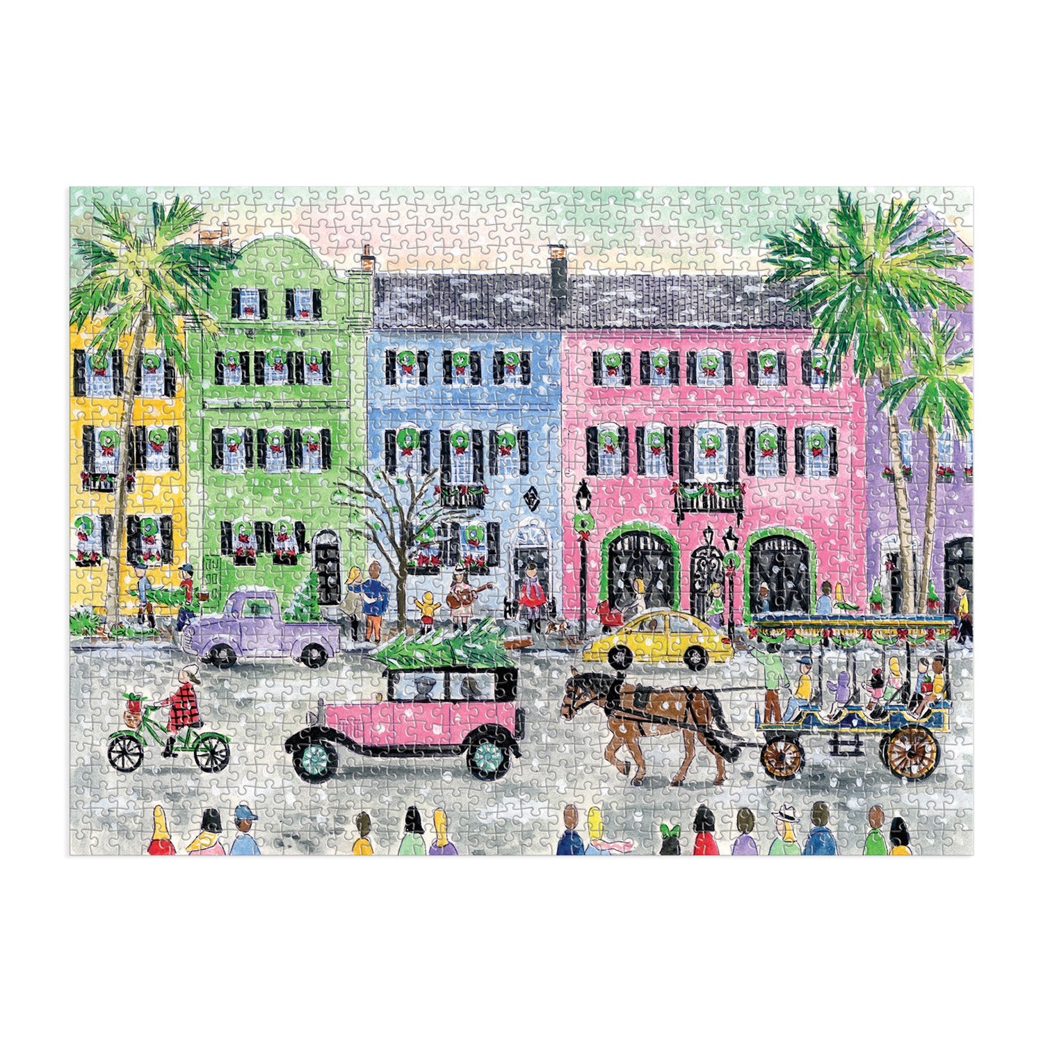 galison-michael-storrings-christmas-in-charleston-1000-teile-puzzle image 2