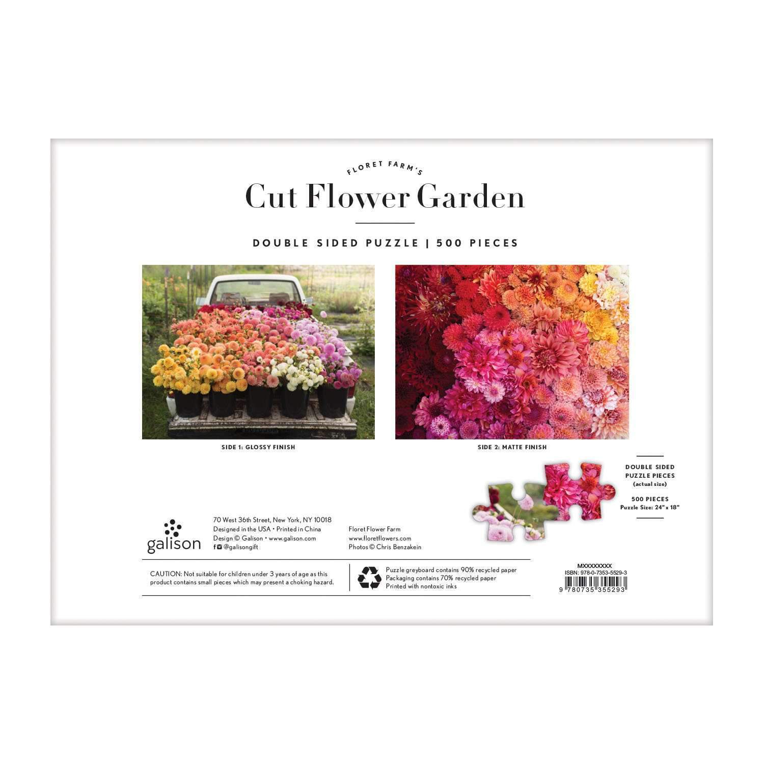 galison-floret-farm-cut-flower-puzzle-500-teile-doppelseitig image 5