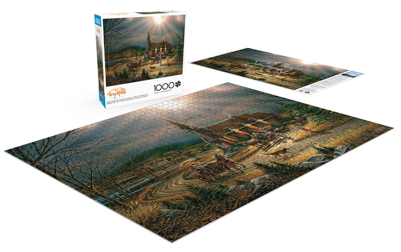 buffalo-games-god-shed-his-grace-puzzle-1000-teile-redlin image 3