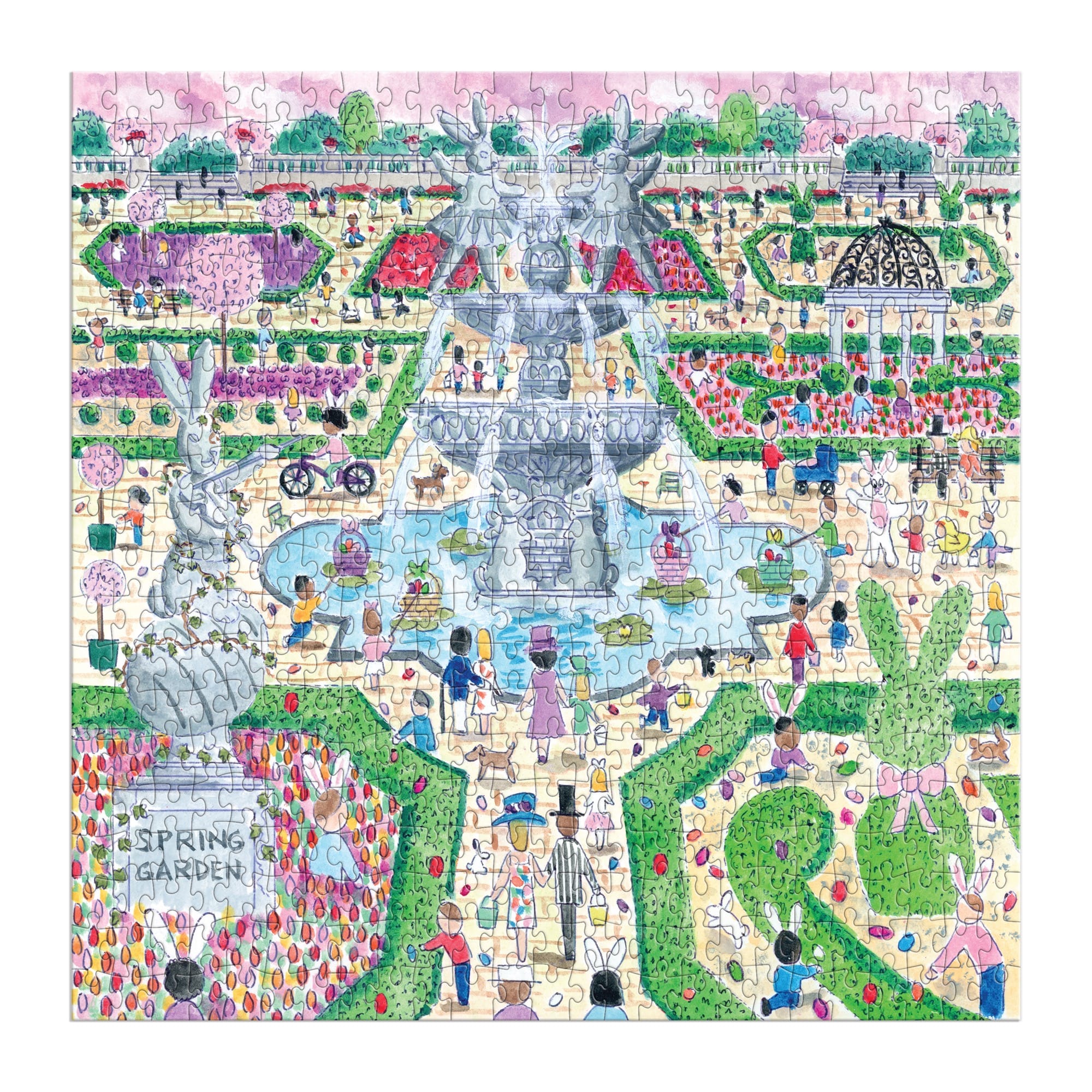 galison-spring-egg-hunt-puzzle-500-teile-storrings image 3