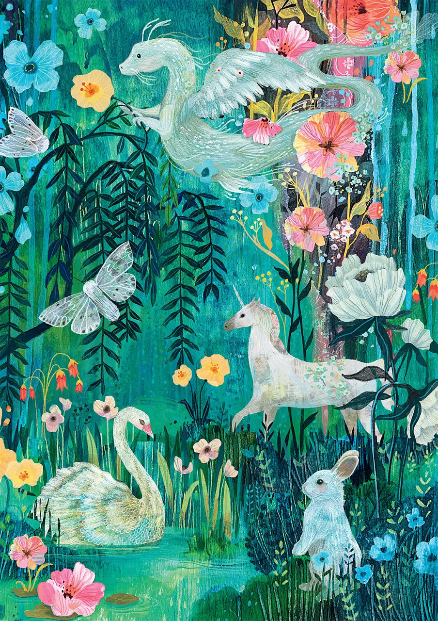 buffalo-games-bonjour-magical-forest-friends-puzzle-500-teile image 2