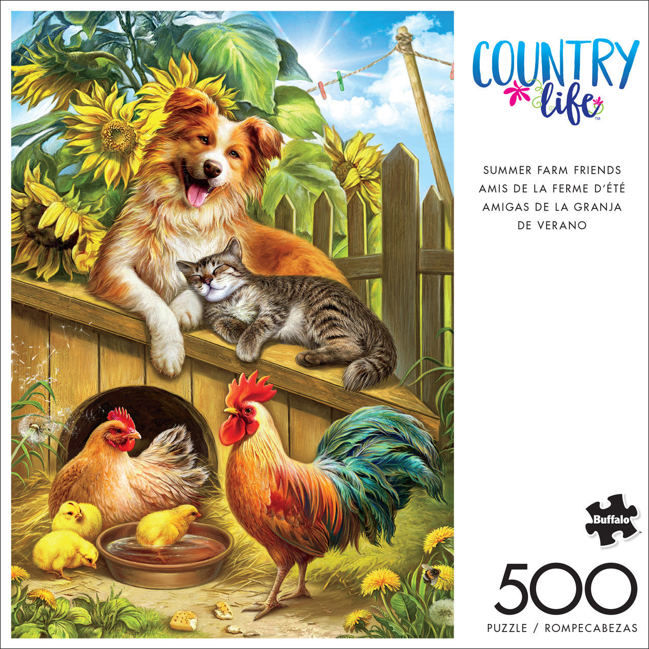 buffalo-games-summer-farm-friends-500-teile-puzzle image 2