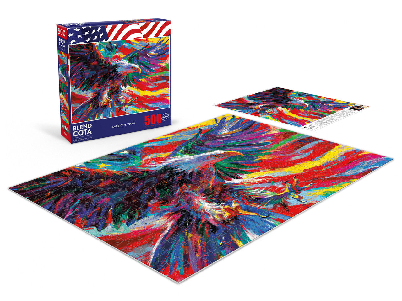 buffalo-games-americana-eagle-of-freedom-puzzle-500-teile image 4