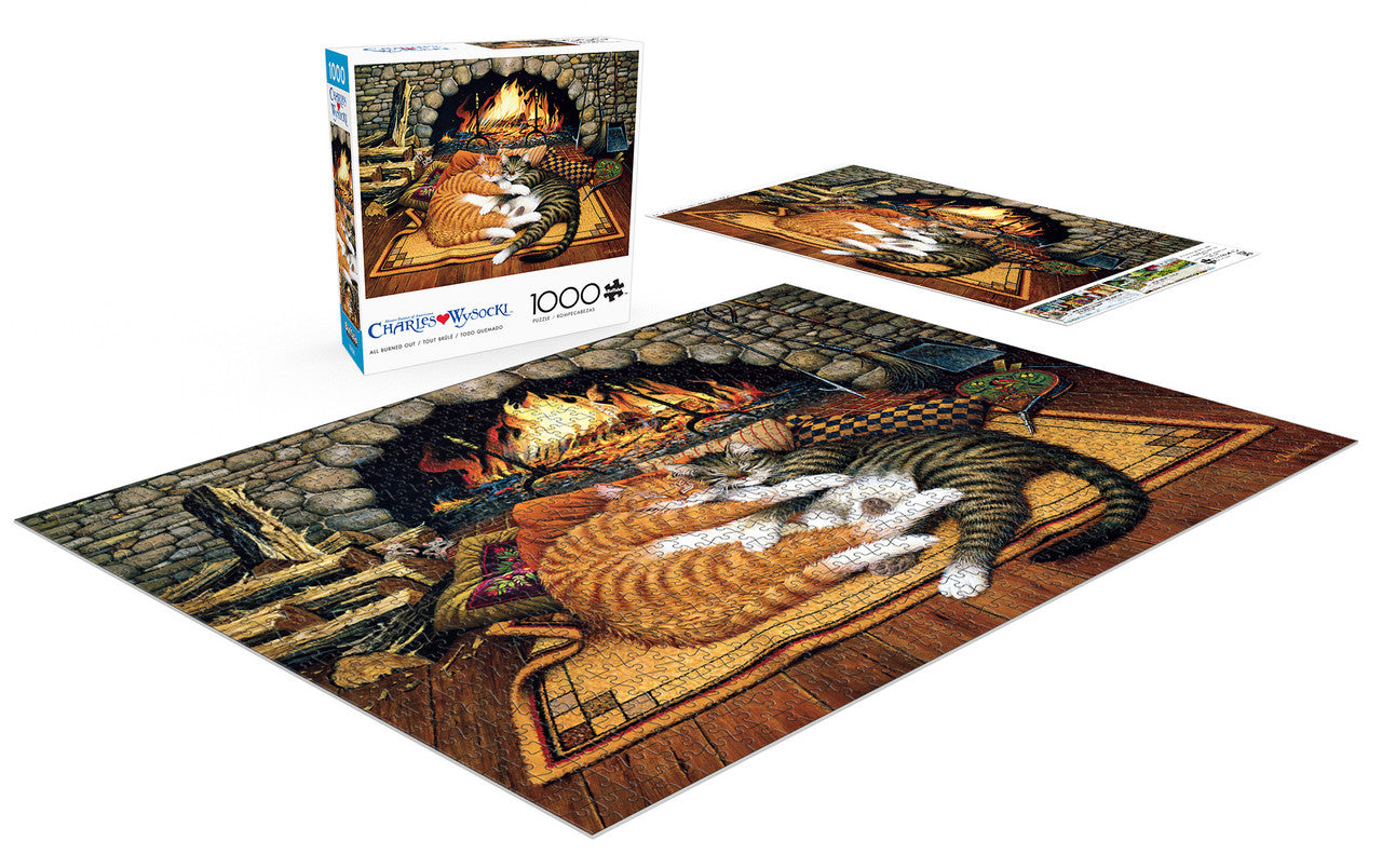 buffalo-games-all-burned-out-1000-teile-puzzle-katzen image 4