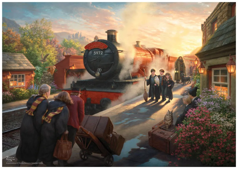 ceaco-harry-potter-hogwarts-express-puzzle-500-teile-kinkade image 1