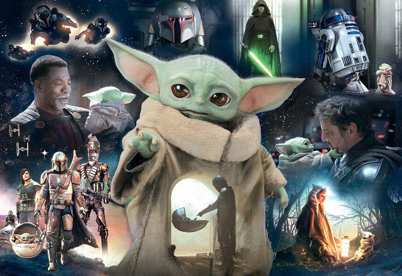 buffalo-games-grogu-s-journey-2000-teile-star-wars-puzzle-box image 1