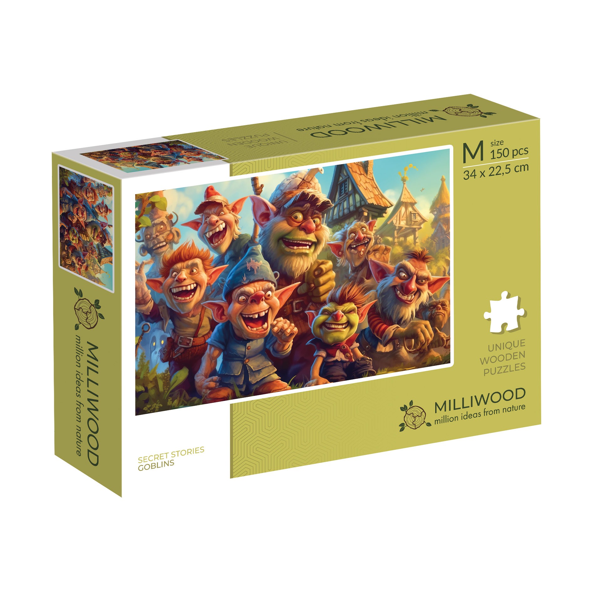 milliwood-secret-stories-holzpuzzle-150-teile-gobliny image 8