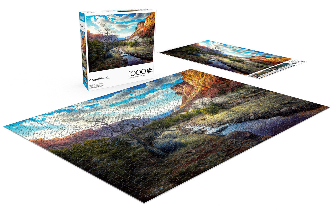 buffalo-games-chuck-black-beneath-the-glory-puzzle-1000-teile-canyon image 4