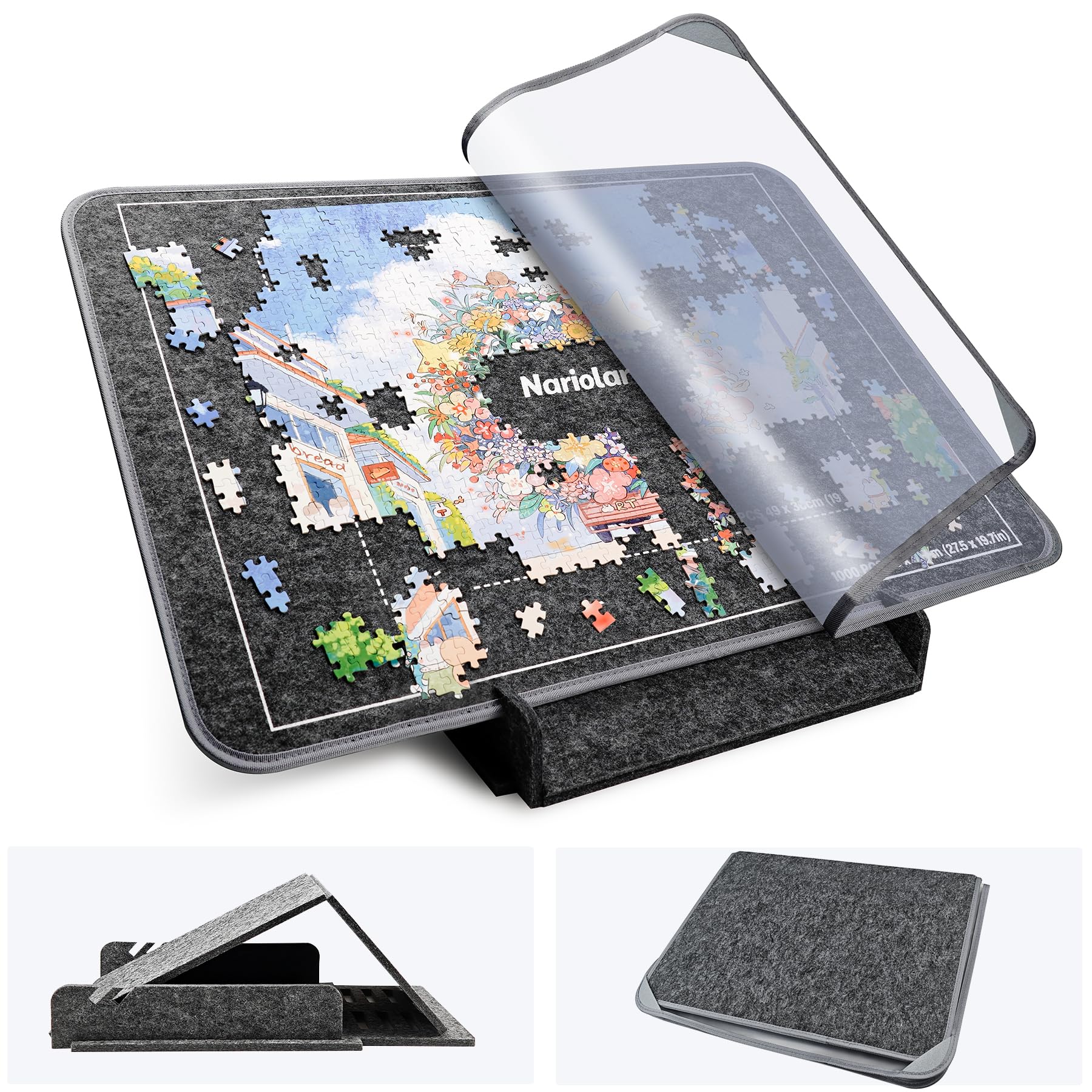 nariolar-puzzle-sorting-trays-puzzlebrett-1000-teile-mit-st-nder image 7