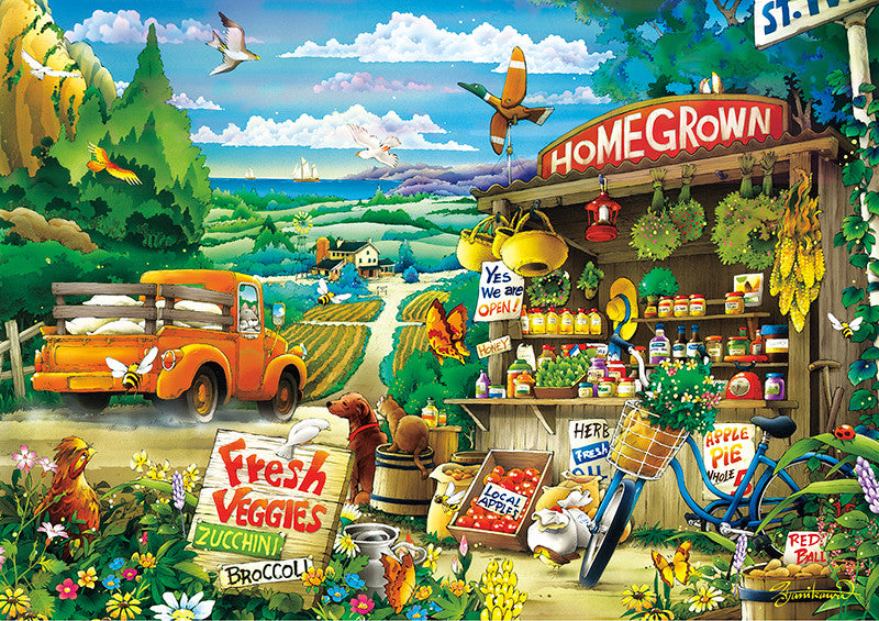 buffalo-games-days-to-remember-country-road-puzzle-500-teile image 2