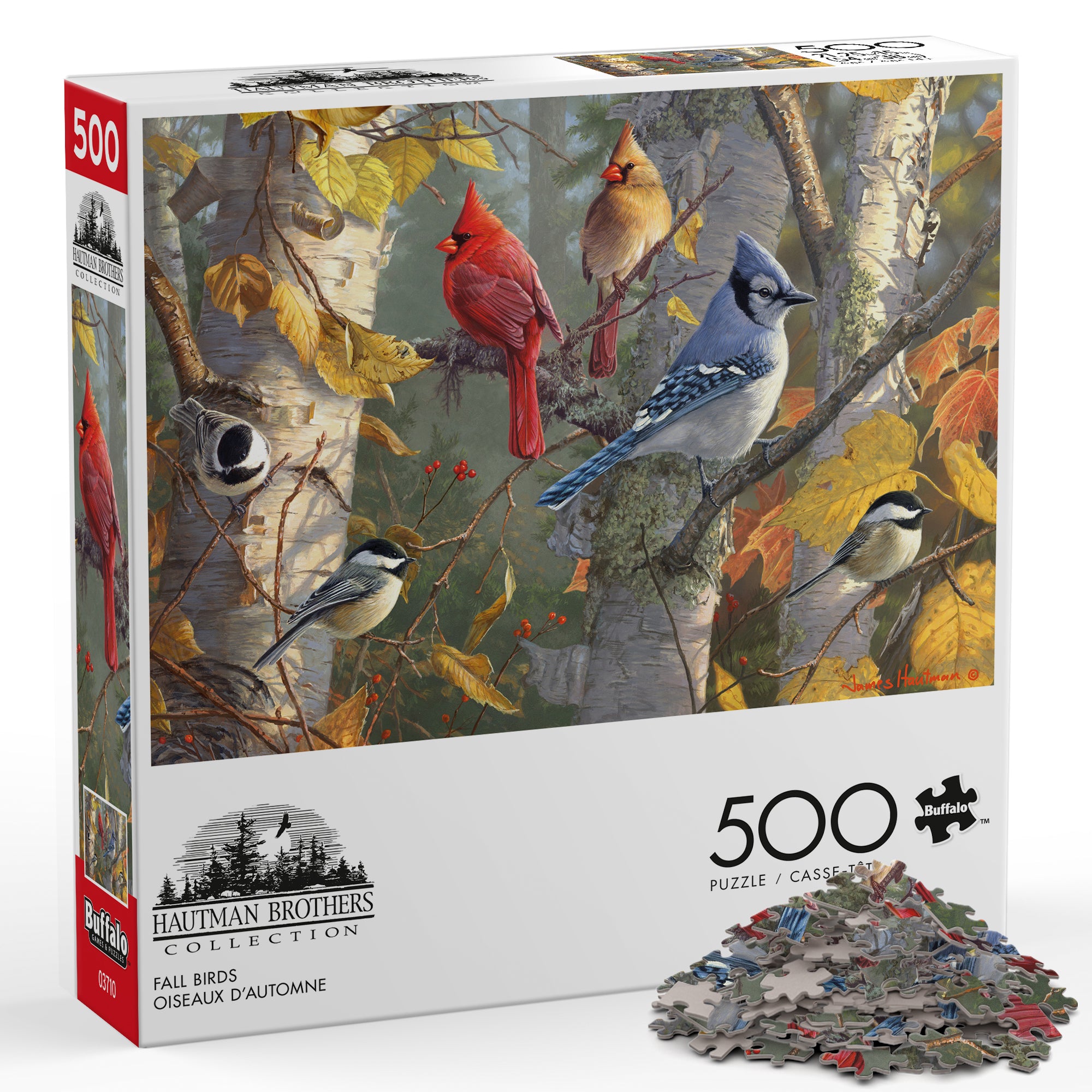 buffalo-games-fall-birds-puzzle-500-teile-v-gel image 1