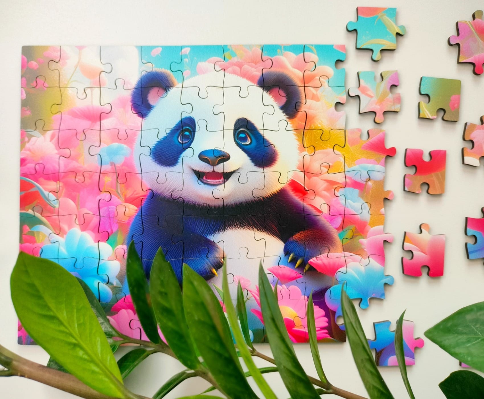 milliwood-yippie-cutie-panda-holzpuzzle-70-teile-kinder-2 image 2