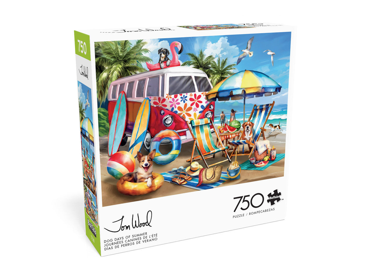buffalo-games-dog-days-of-summer-750-teile-puzzle-hunde image 3