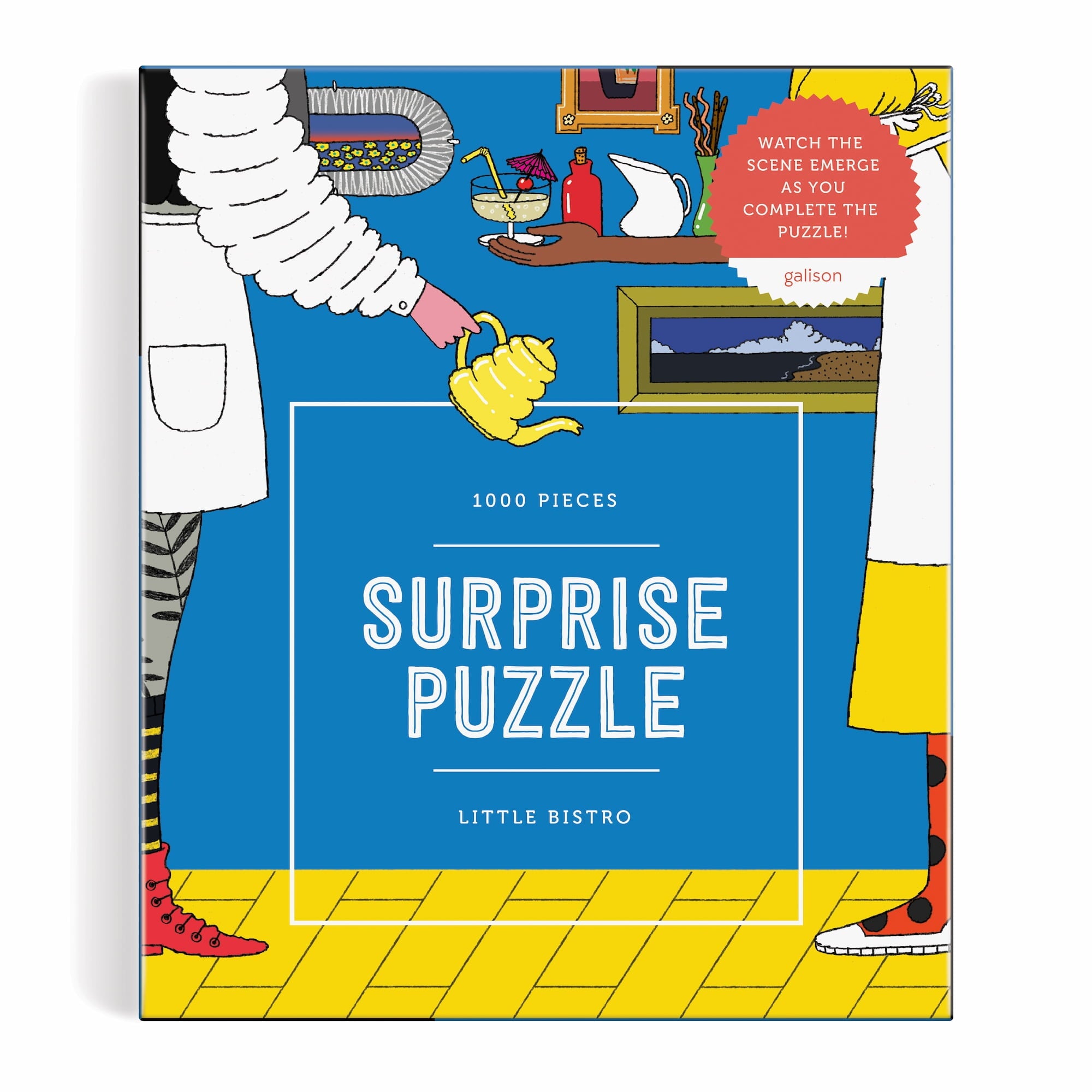 galison-jigsaw-little-bistro-surprise-puzzle-1000-teile image 3