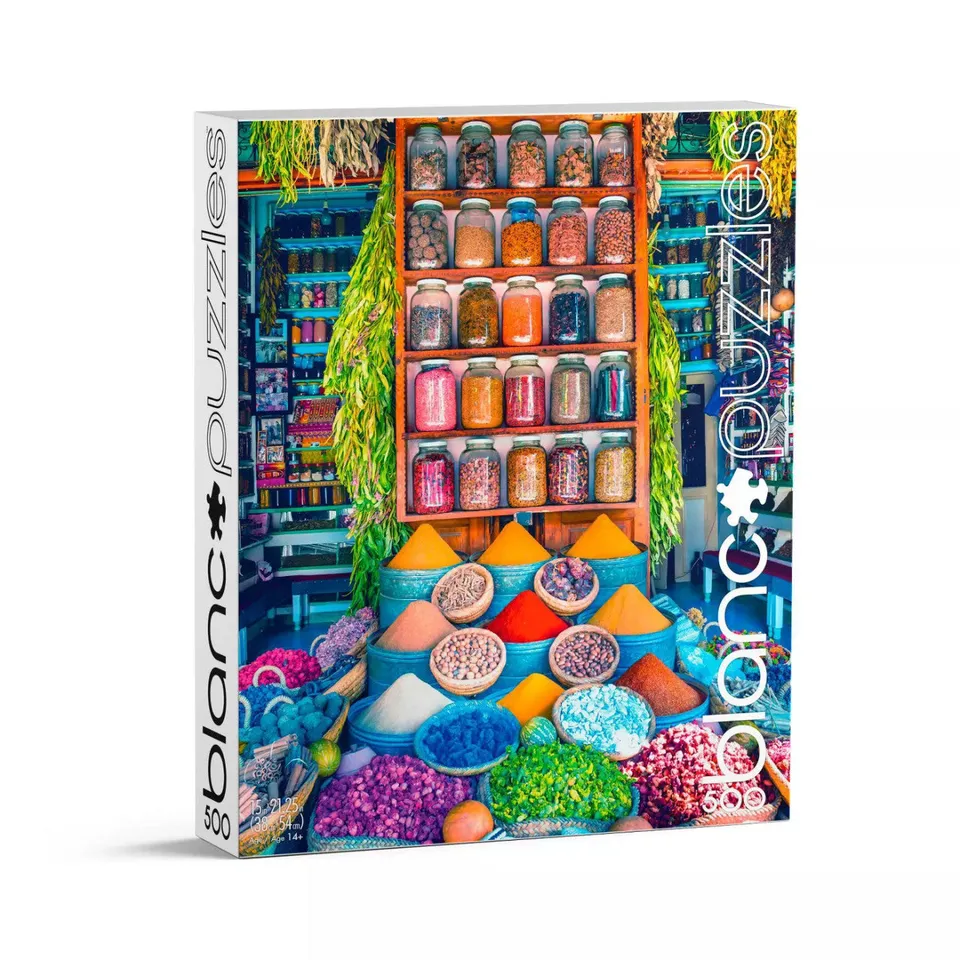 blanc-moroccan-spices-500-teile-puzzle-gew-rze image 1