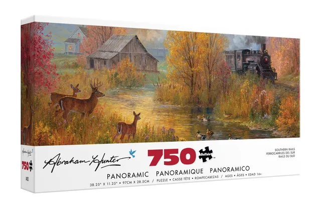 buffalo-games-southern-rails-750-teile-panorama-puzzle-herbst image 1