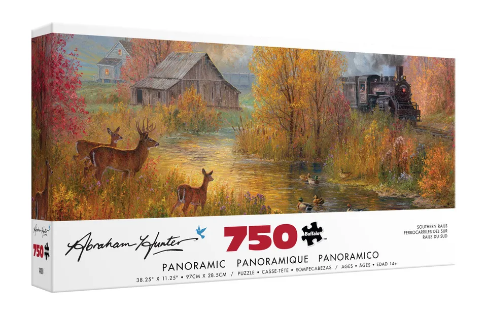 buffalo-games-southern-rails-750-teile-panorama-puzzle-herbst image 1