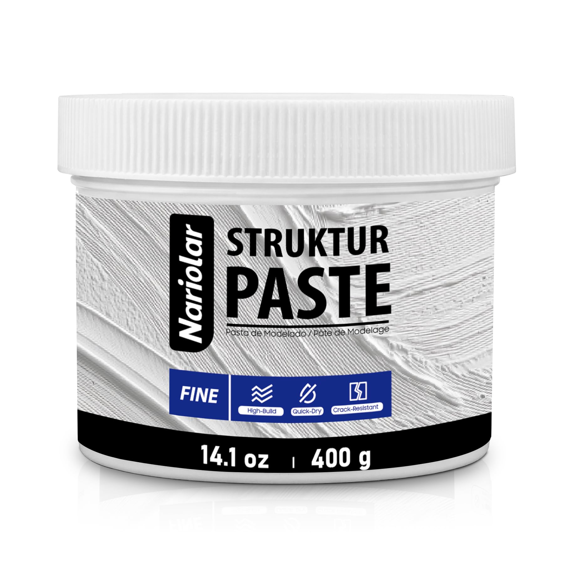 nariolar-strukturpaste-feink-rnig-paste-400-g-f-r-leinwand image 1