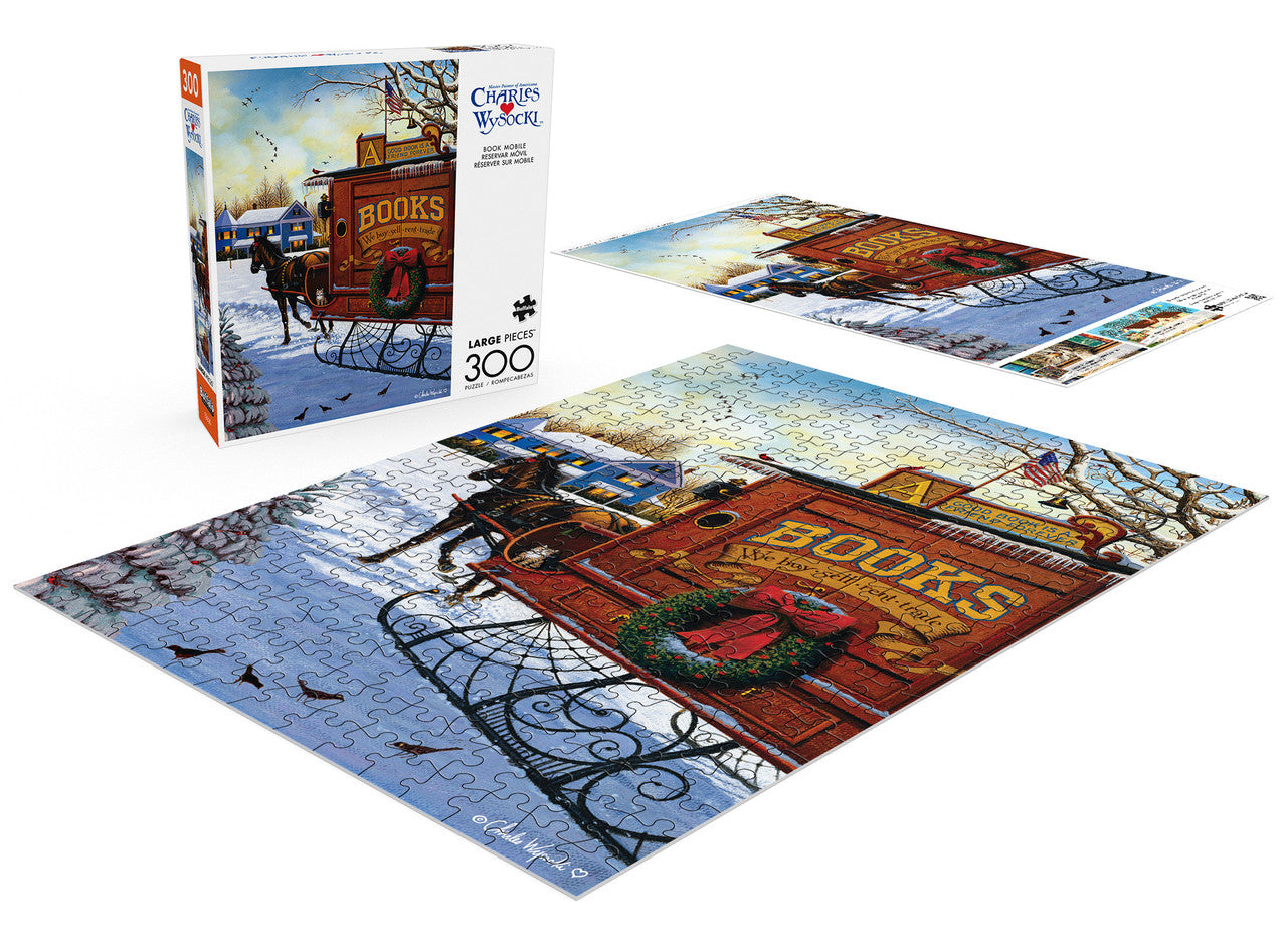 buffalo-games-book-mobile-puzzle-300-teile-gro-e-teile-winter image 2