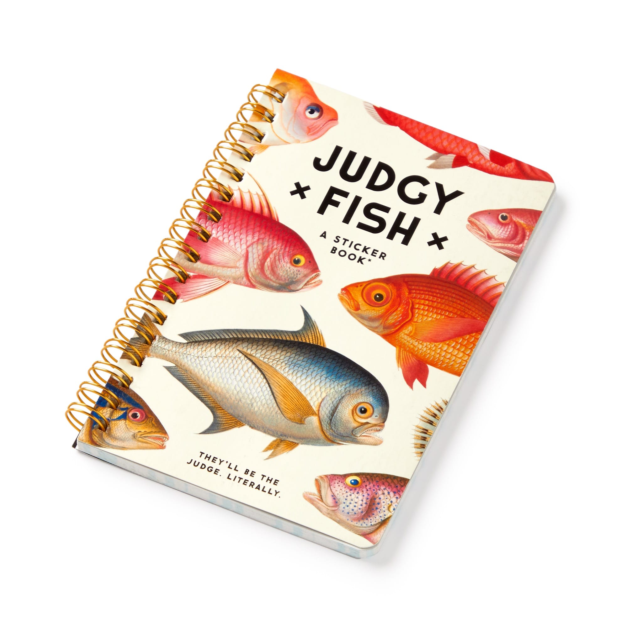galison-judgy-fish-stickerbuch-20-seiten-vintage image 3