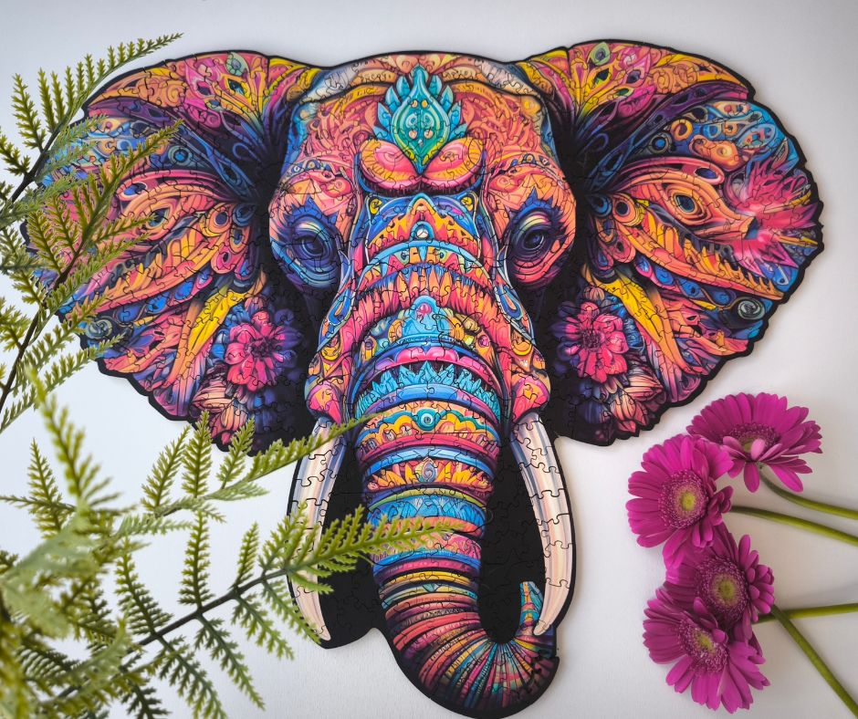 milliwood-peace-harmony-elephant-power-holzpuzzle-400-teile image 6
