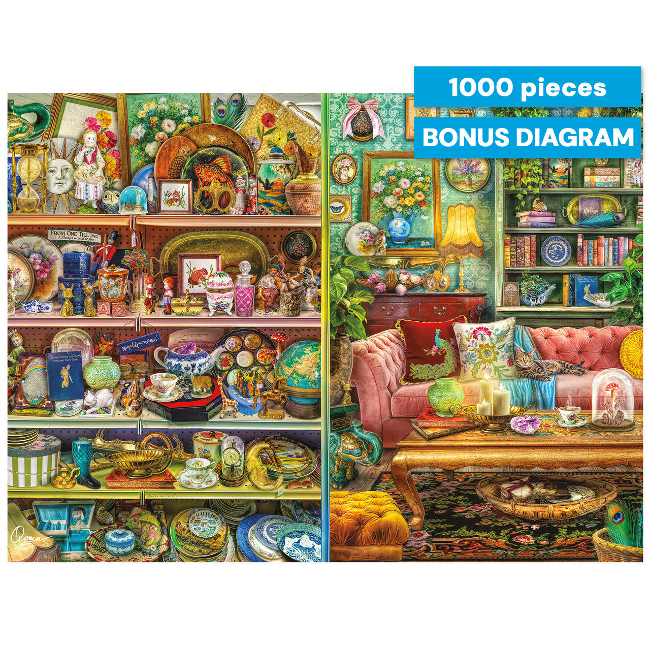 buffalo-games-thrifted-vs-styled-1000-teile-puzzle-aimee-stewart image 2