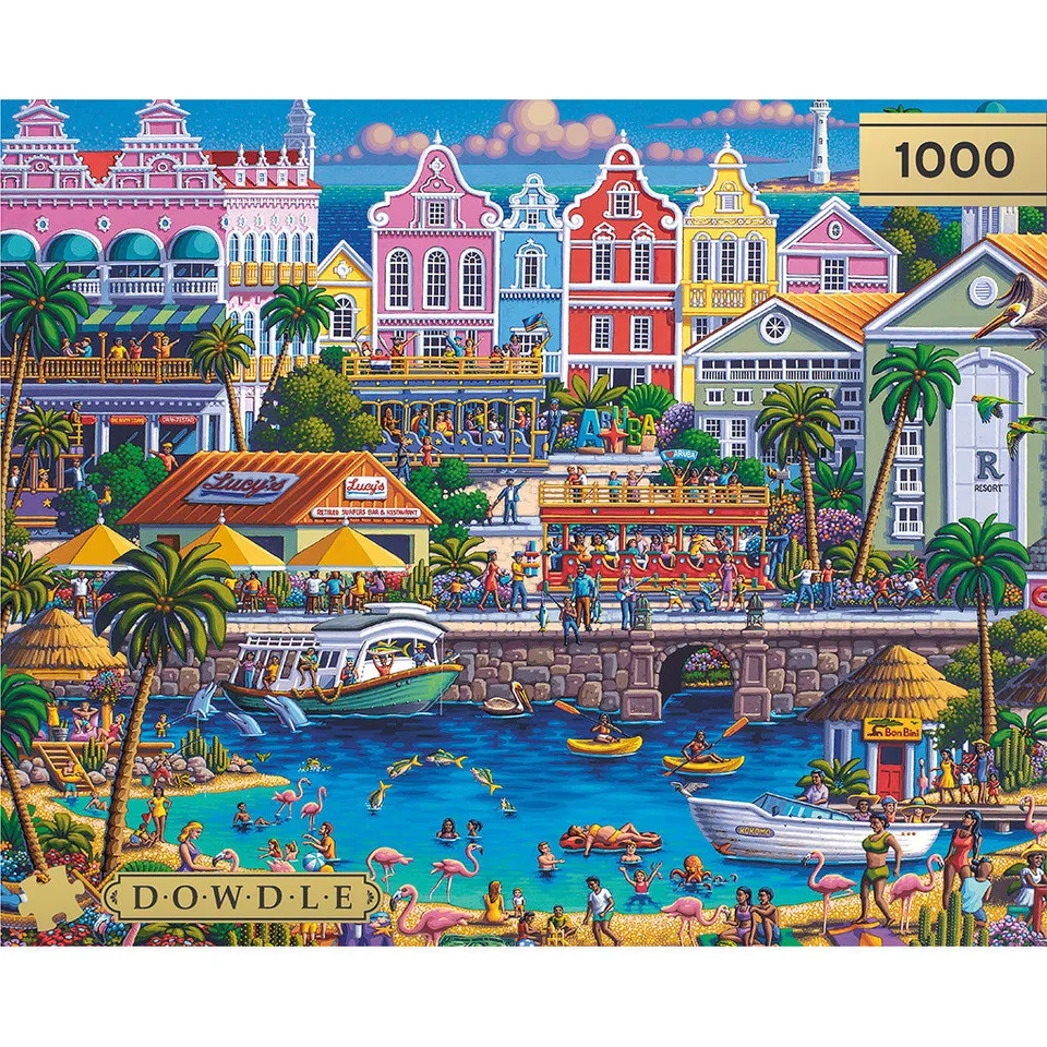 buffalo-games-dowdle-aruba-1000-teile-puzzle-strand image 1