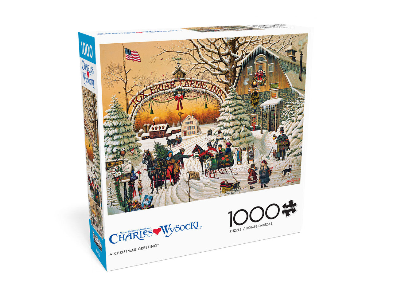 buffalo-games-wysocki-a-christmas-greeting-puzzle-1000-teile-winter image 3
