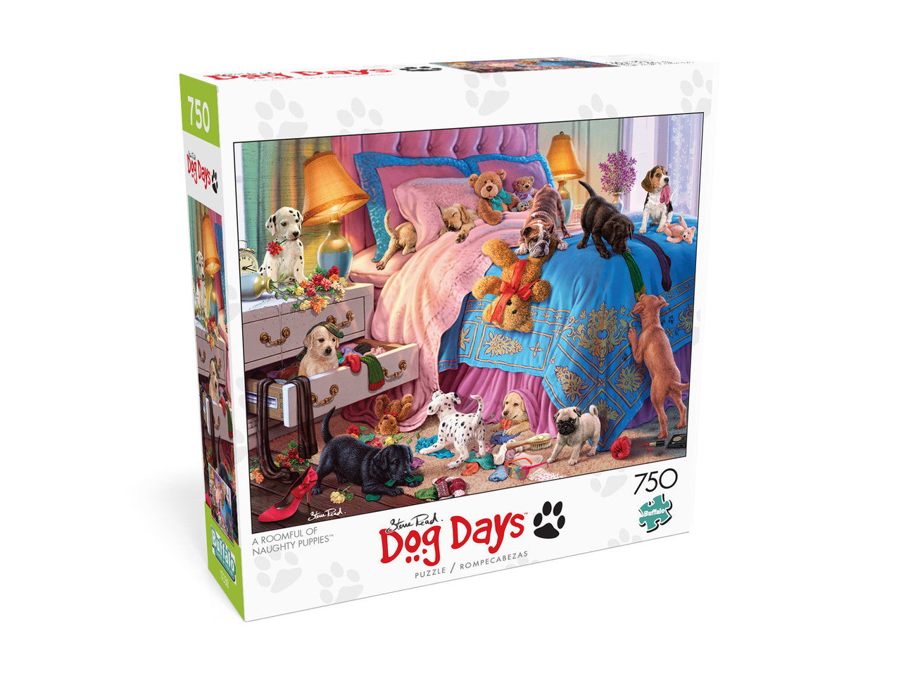 buffalo-games-dog-days-a-roomful-of-naughty-puppies-puzzle-750-teile image 5