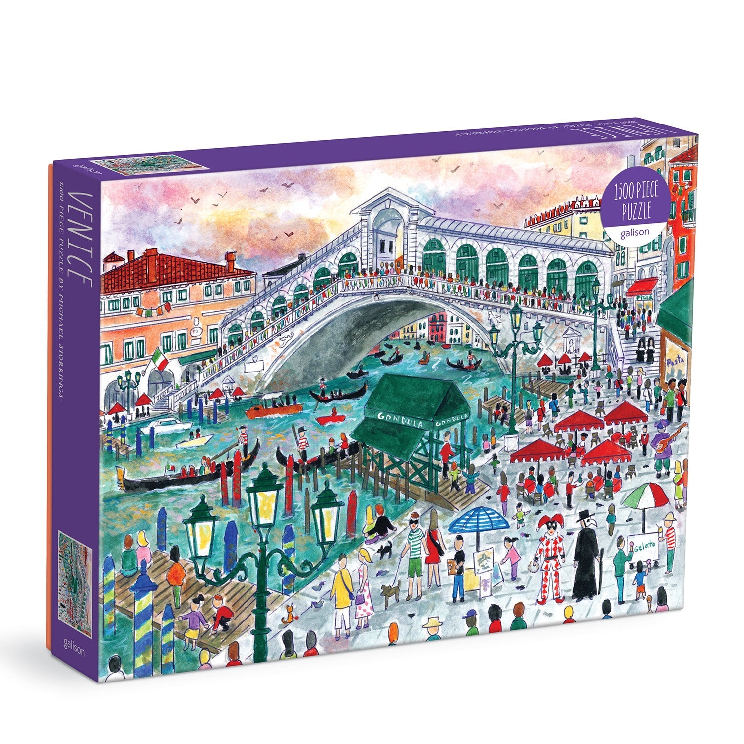 galison-michael-storrings-venice-1500-teile-puzzle-rialto-br-cke image 1