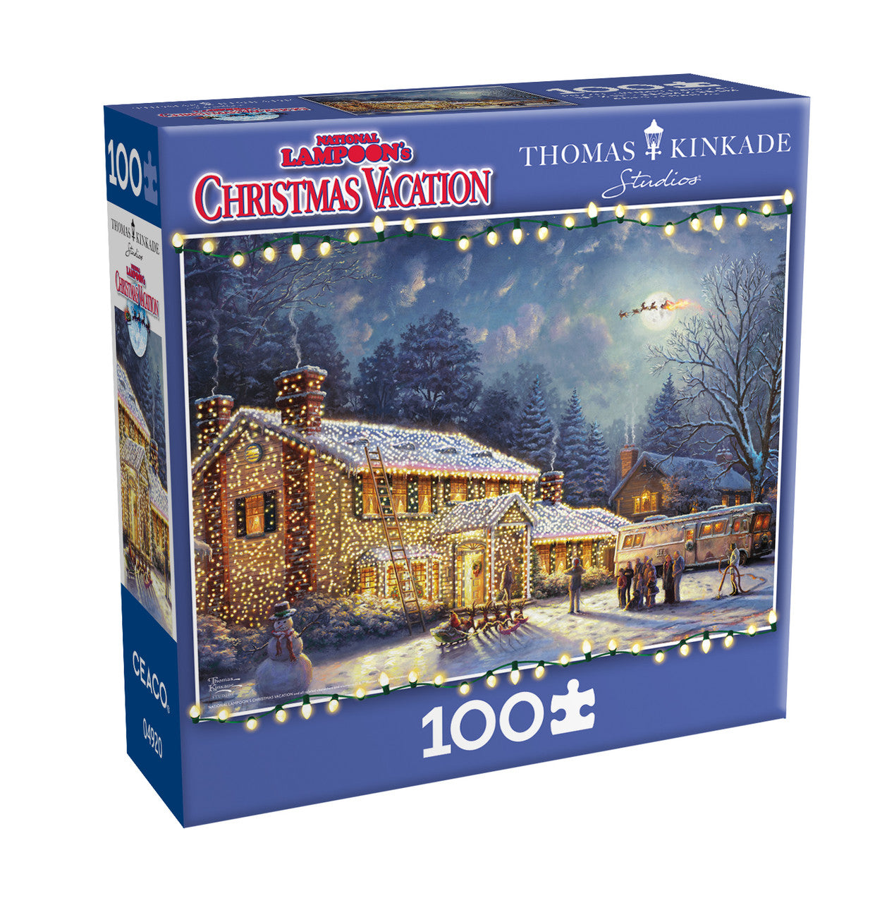 ceaco-thomas-kinkade-christmas-vacation-puzzle-100-teile-v2 image 1
