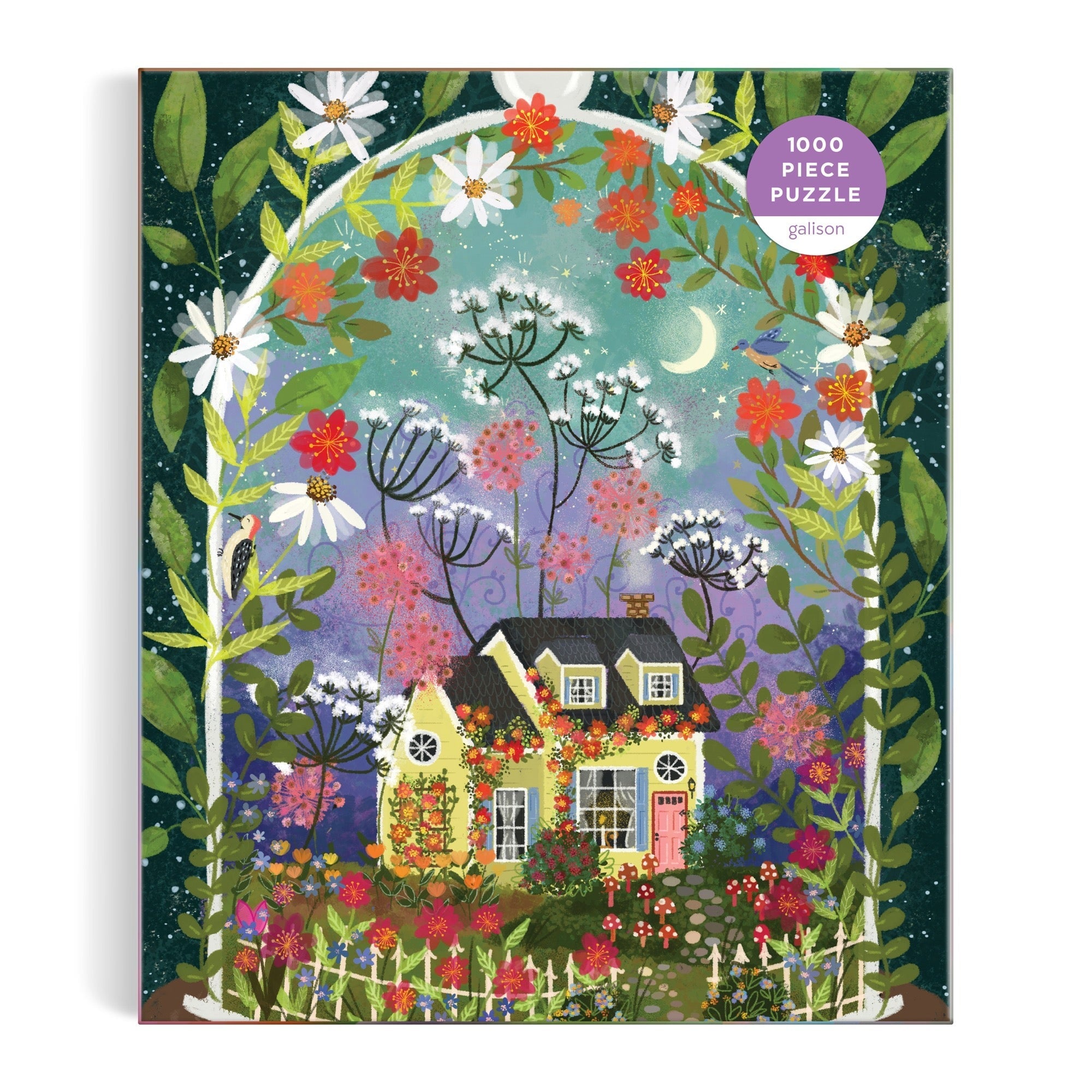 galison-jigsaw-bloomarium-1000-teile-puzzle-blumen-cottage image 2