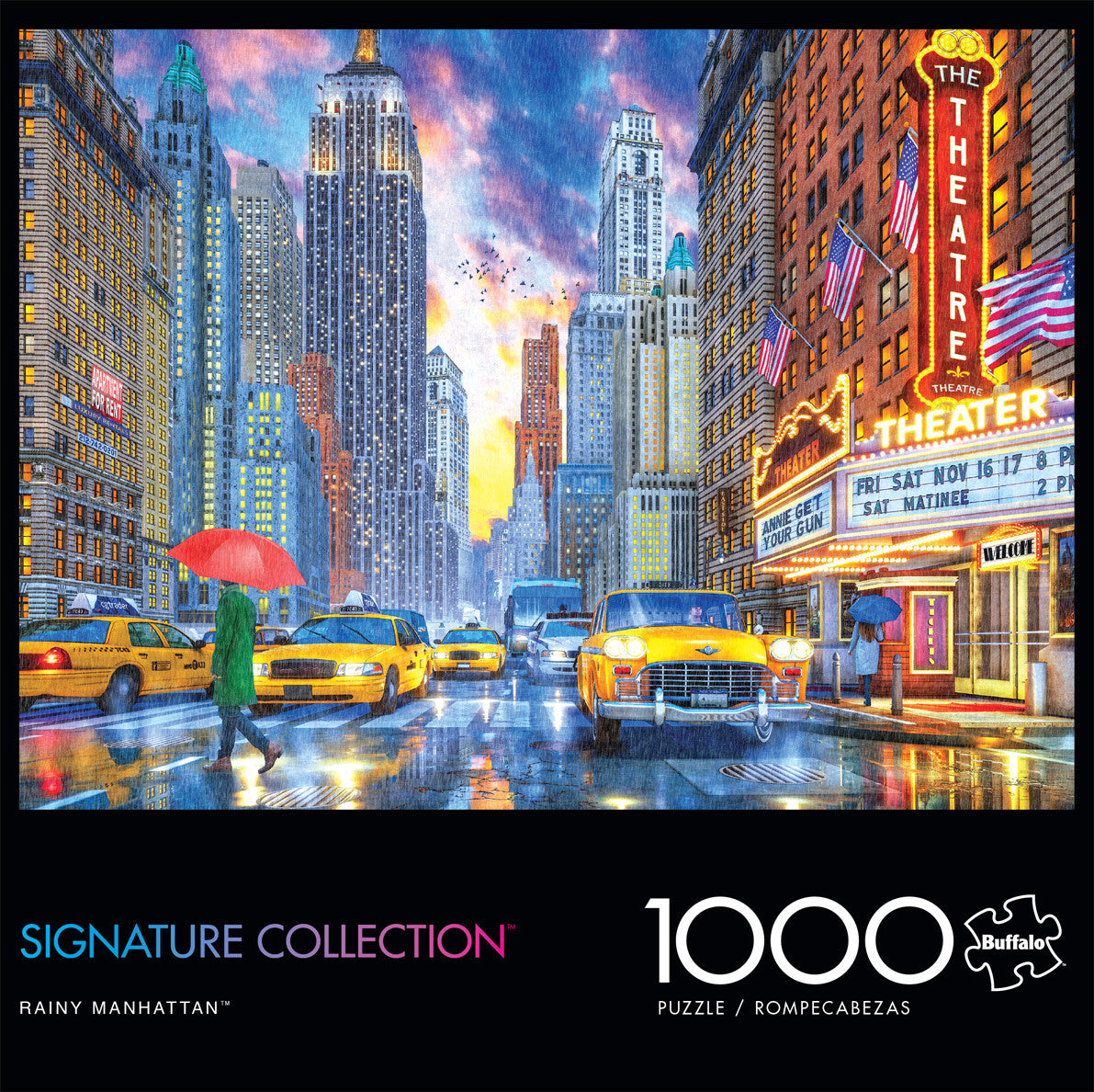 buffalo-games-rainy-manhattan-puzzle-1000-teile-new-york image 2