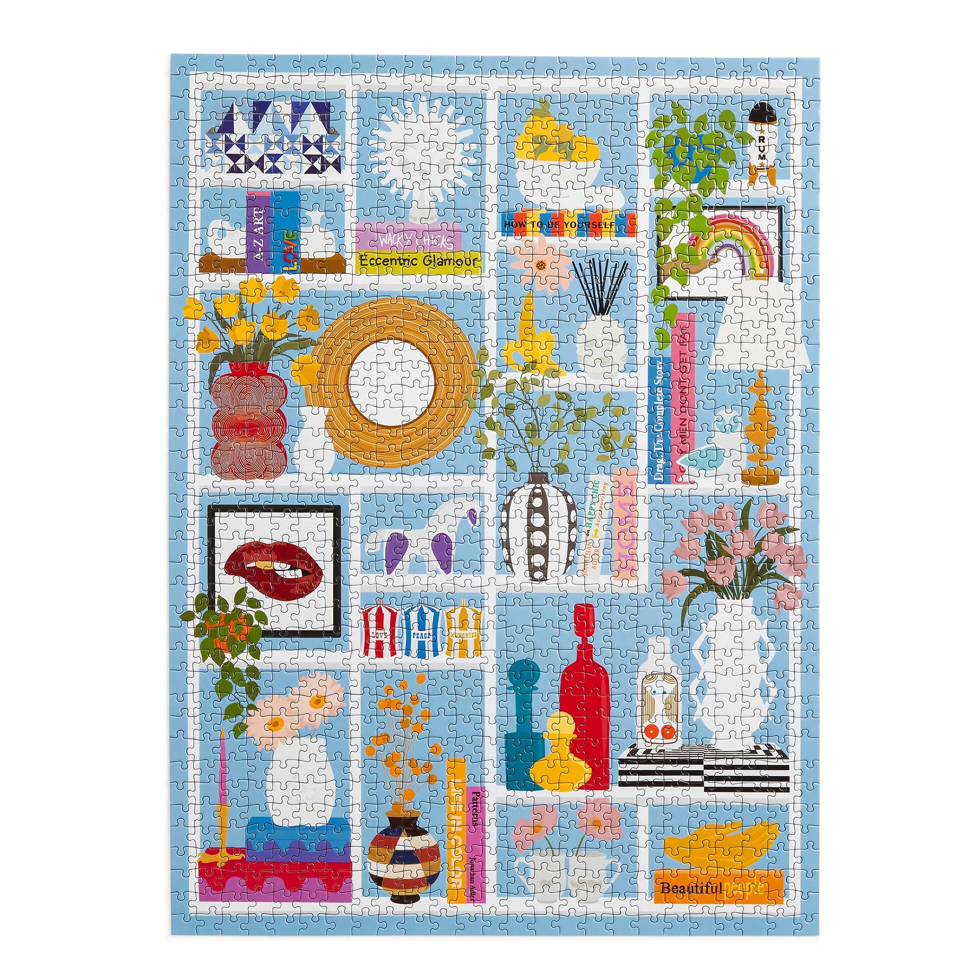 galison-jonathan-adler-shelfie-1000-teile-puzzle-b-cherregal image 5