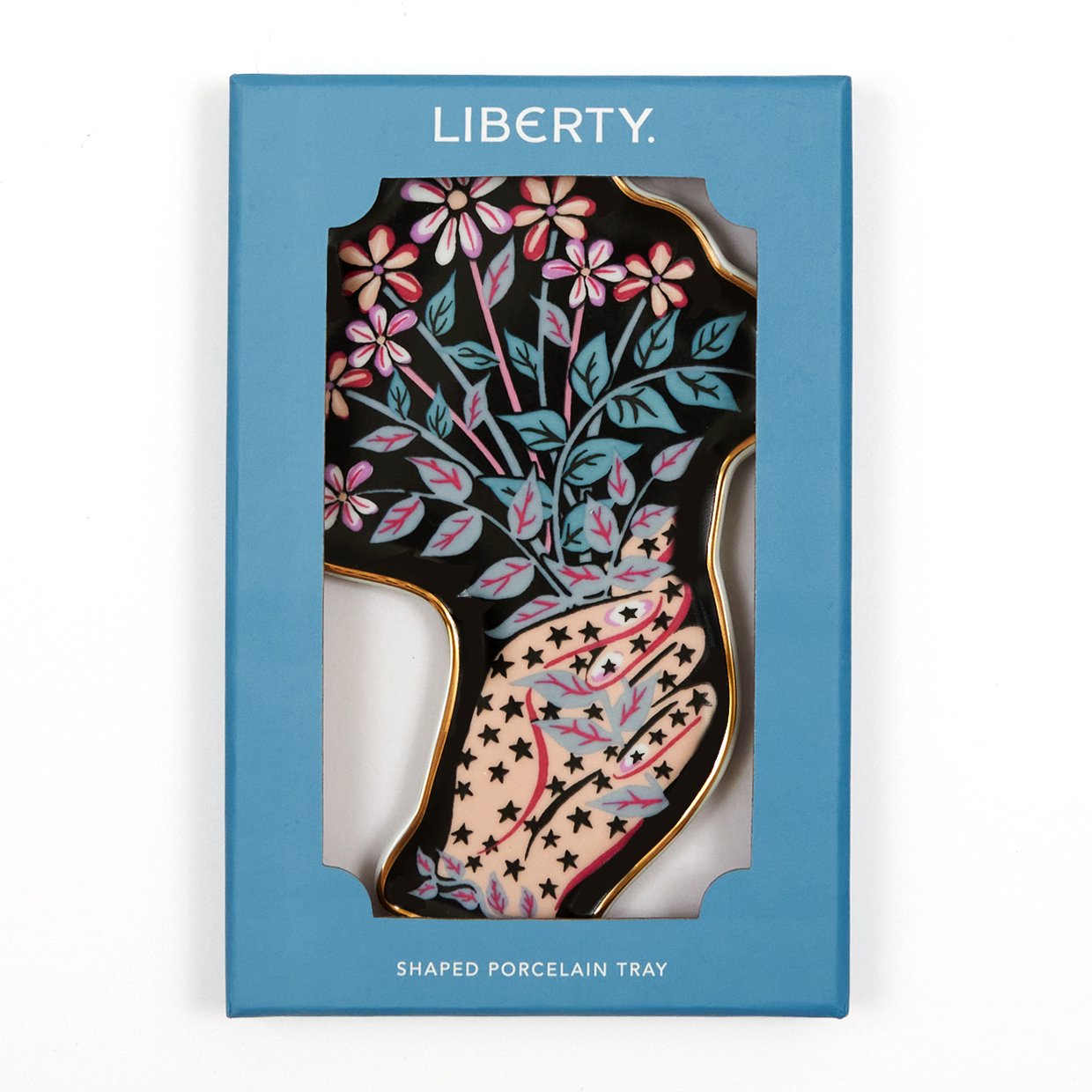 galison-liberty-ianthe-schale-porzellan-mit-goldrand-114x172mm image 1