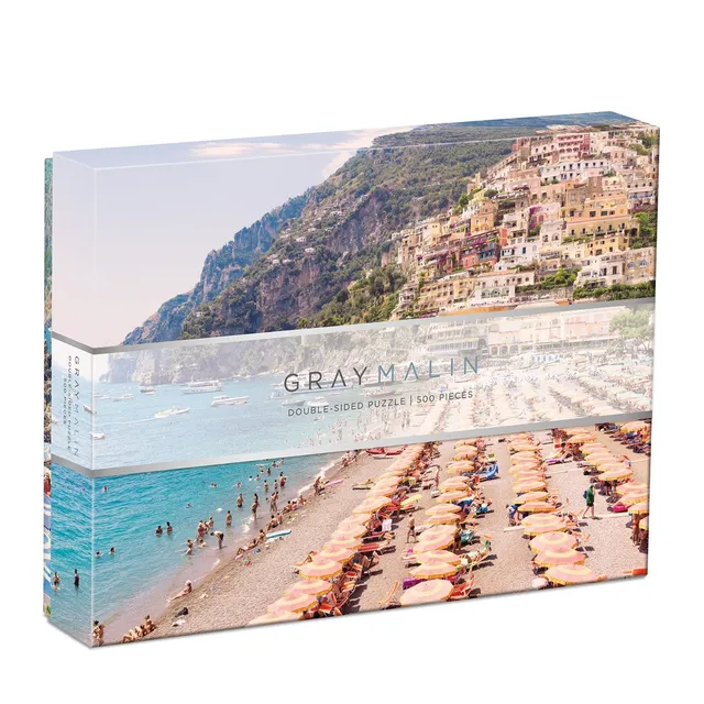 galison-gray-malin-italy-puzzle-500-teile-doppelseitig-strand image 1