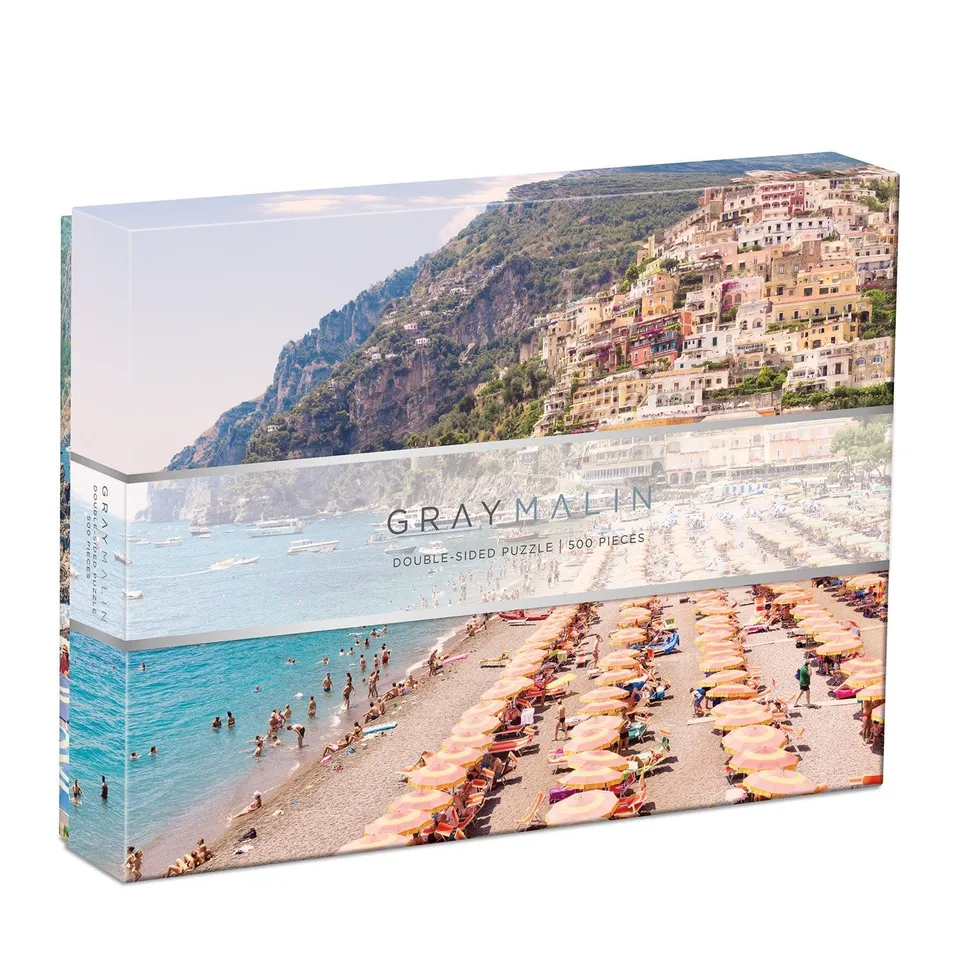 galison-gray-malin-italy-puzzle-500-teile-doppelseitig-strand image 1