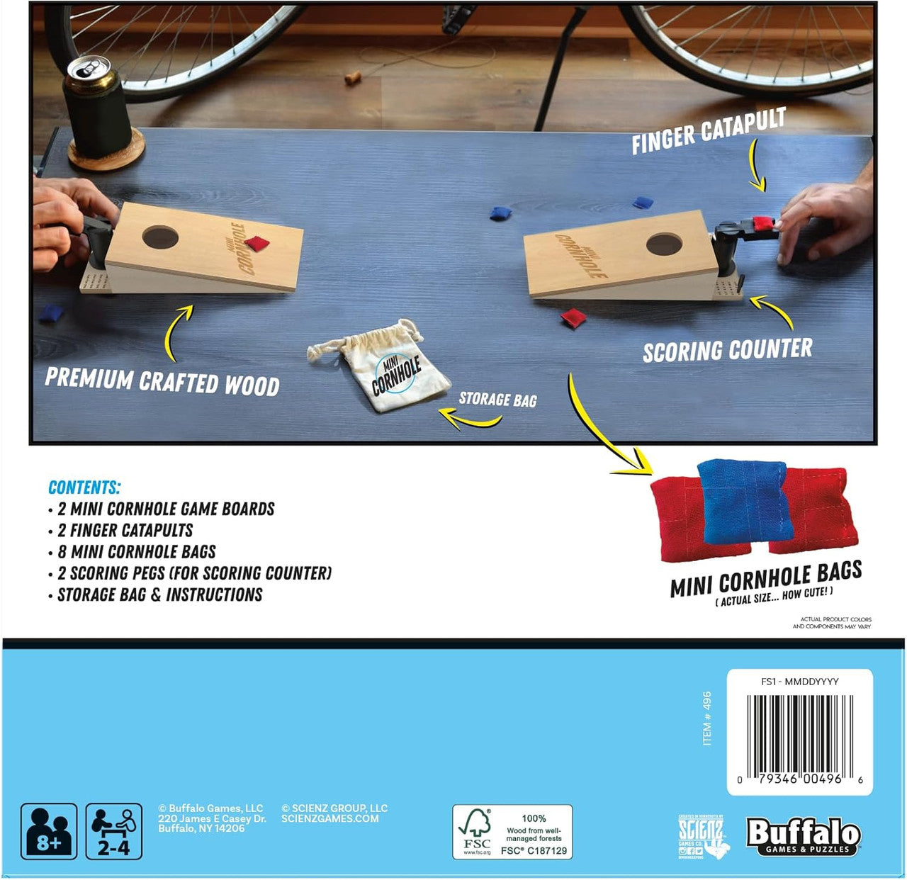 buffalo-games-tabletop-mini-cornhole-wurfspiel-2-spieler image 3