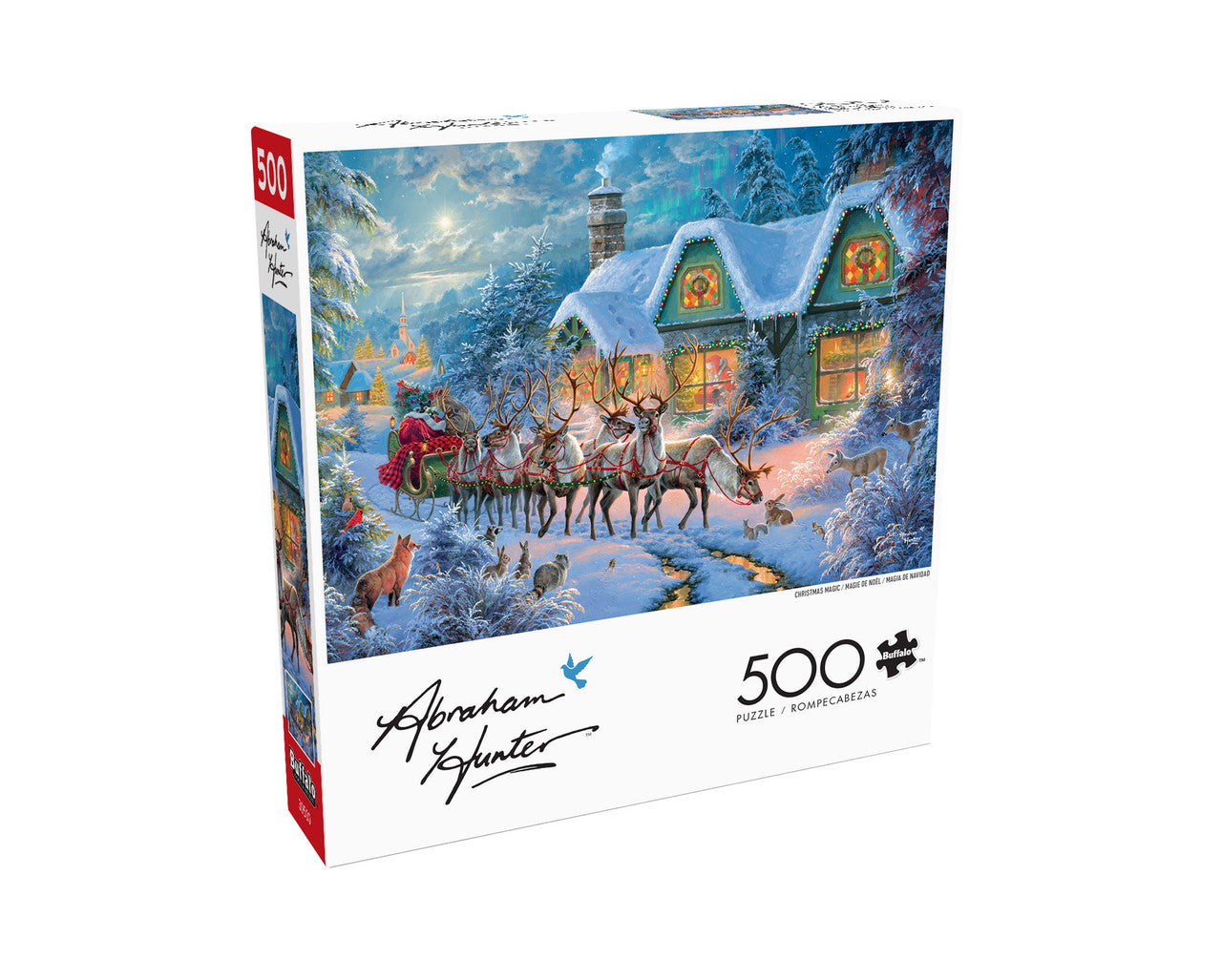 buffalo-games-christmas-magic-500-teile-puzzle-weihnachten image 4