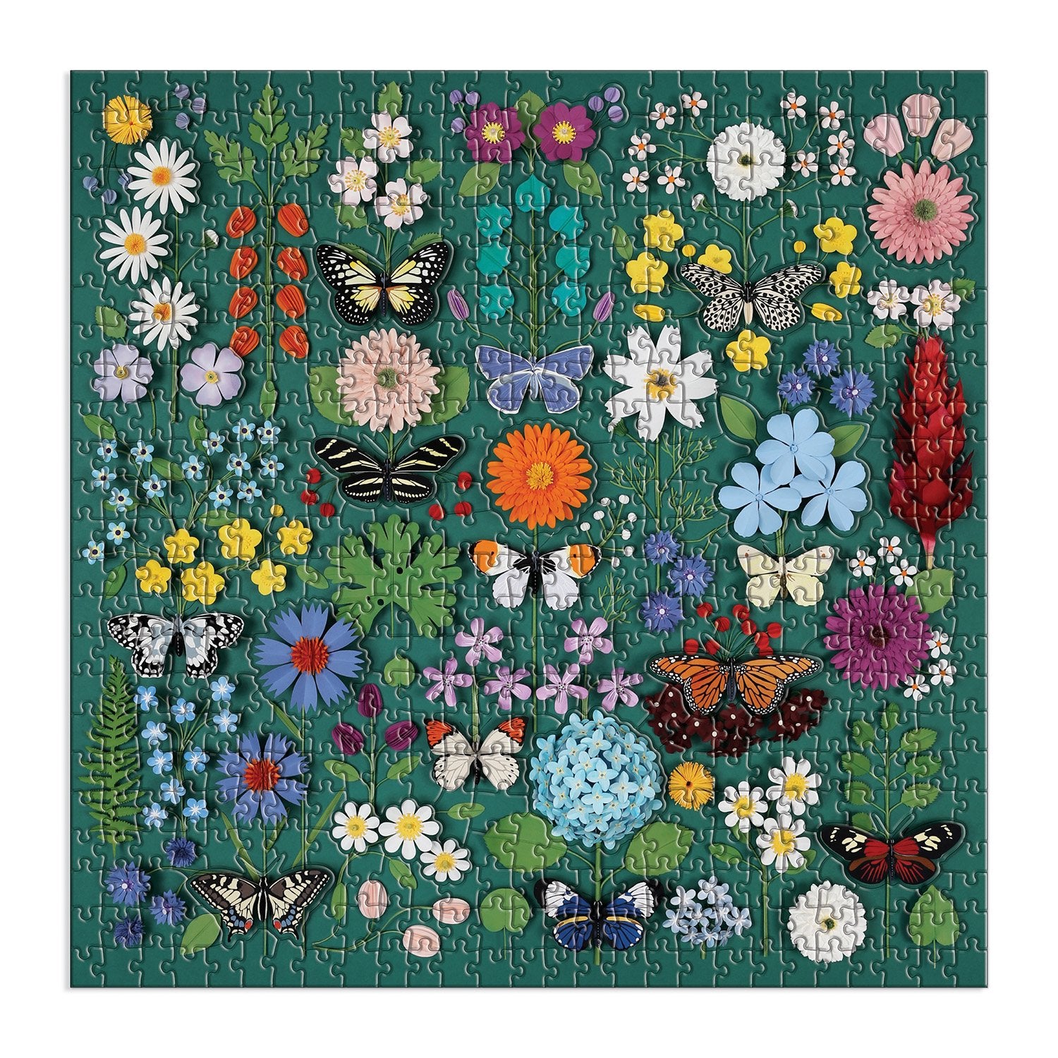 galison-butterfly-botanica-puzzle-500-teile-schmetterling image 3