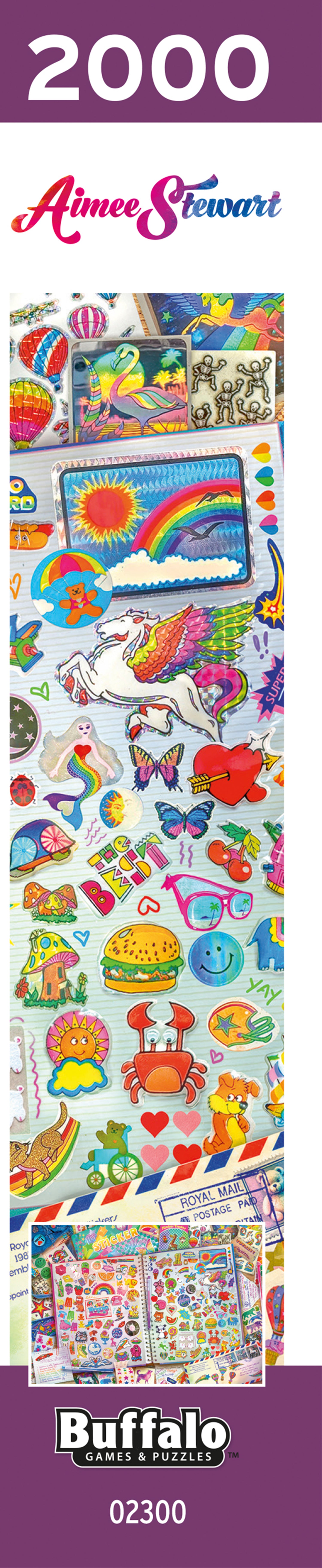 buffalo-games-aimee-stewart-sticker-puzzle-2000-teile image 7