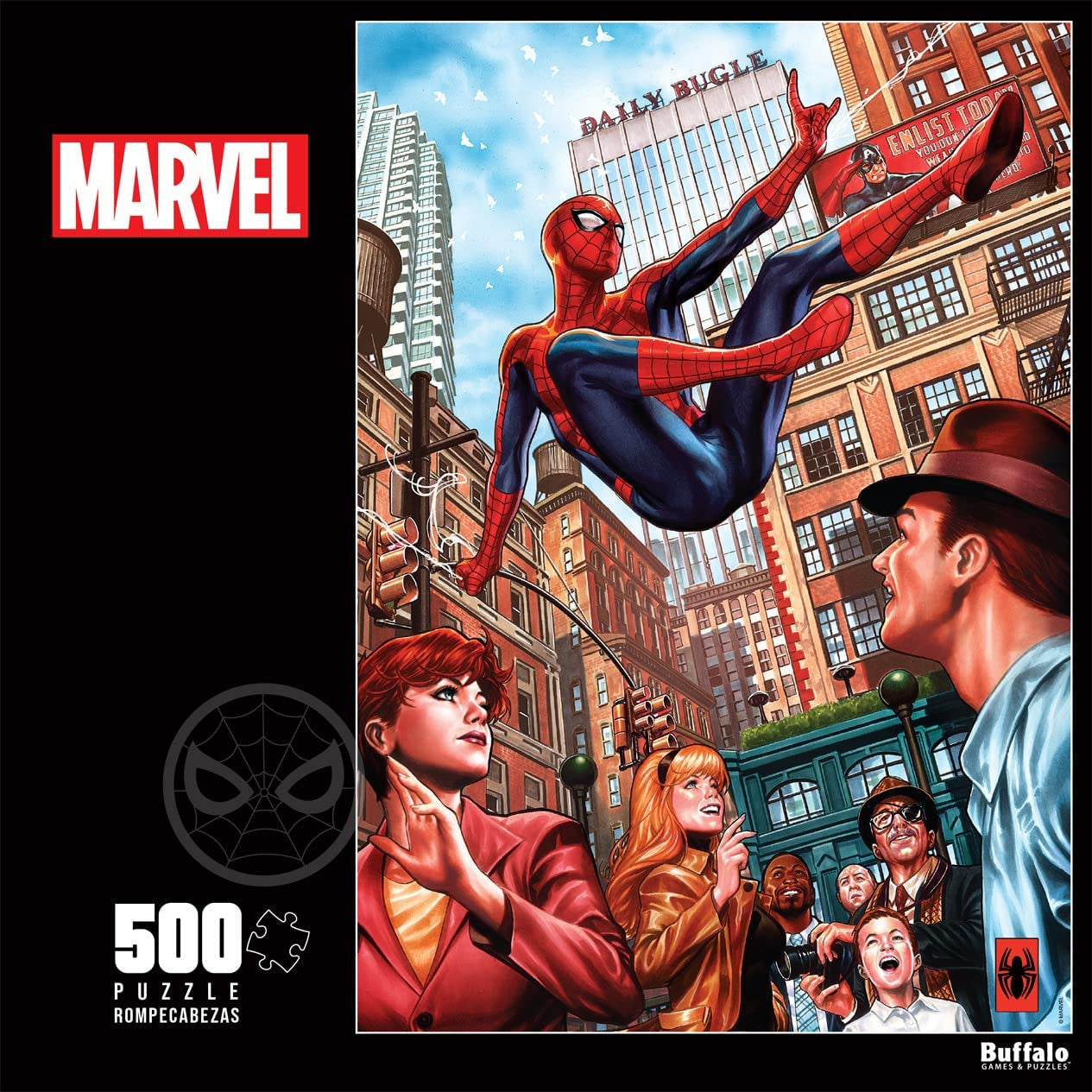 buffalo-games-spider-man-24-500-teile-puzzle-marvel image 1