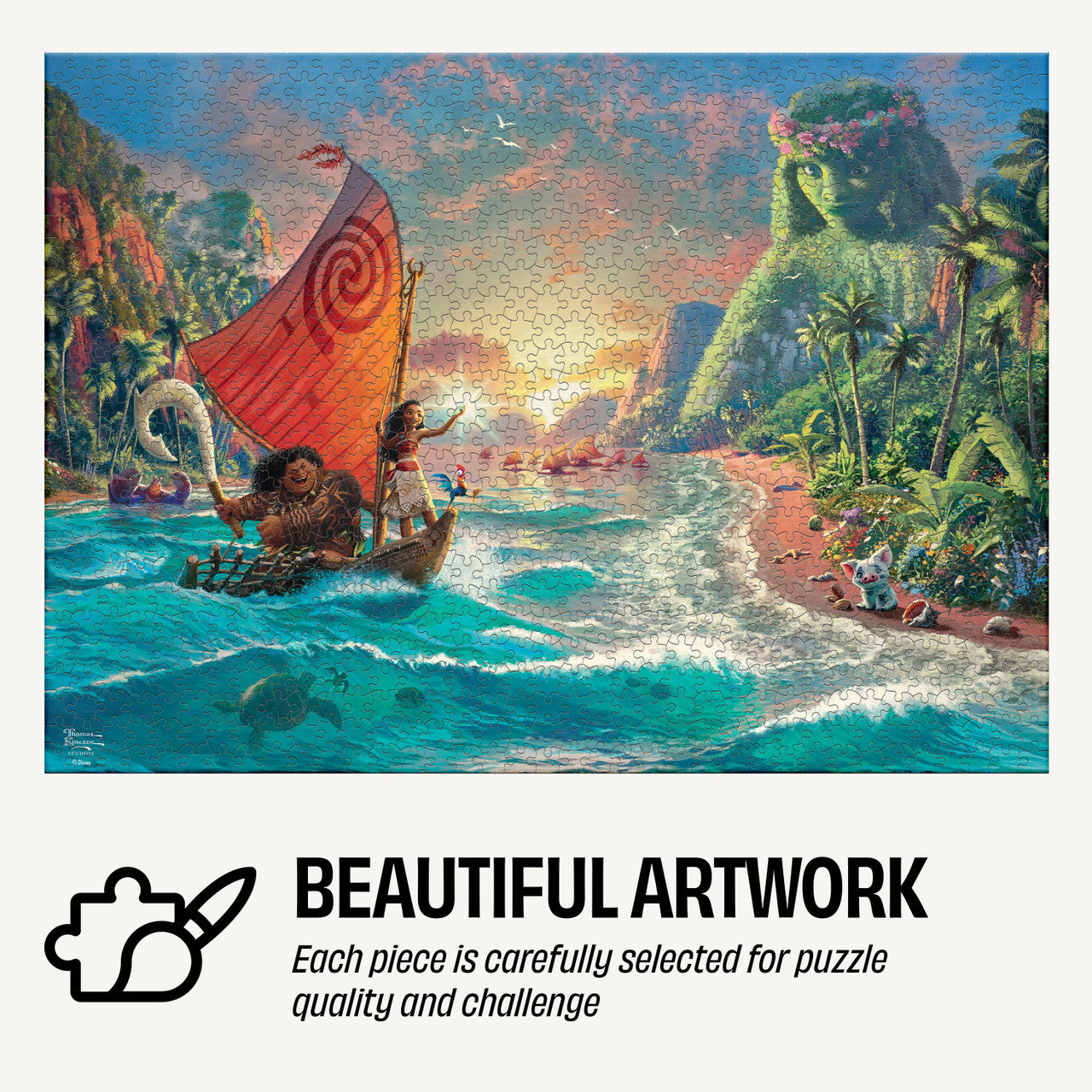 buffalo-games-thomas-kinkade-disney-moana-puzzle-1000-teile-dose image 6