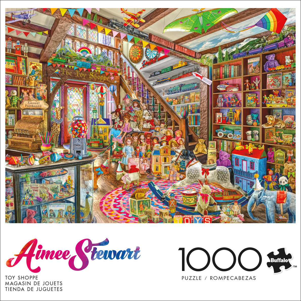 buffalo-games-toy-shoppe-1000-teile-puzzle-aimee-stewart-vintage image 2