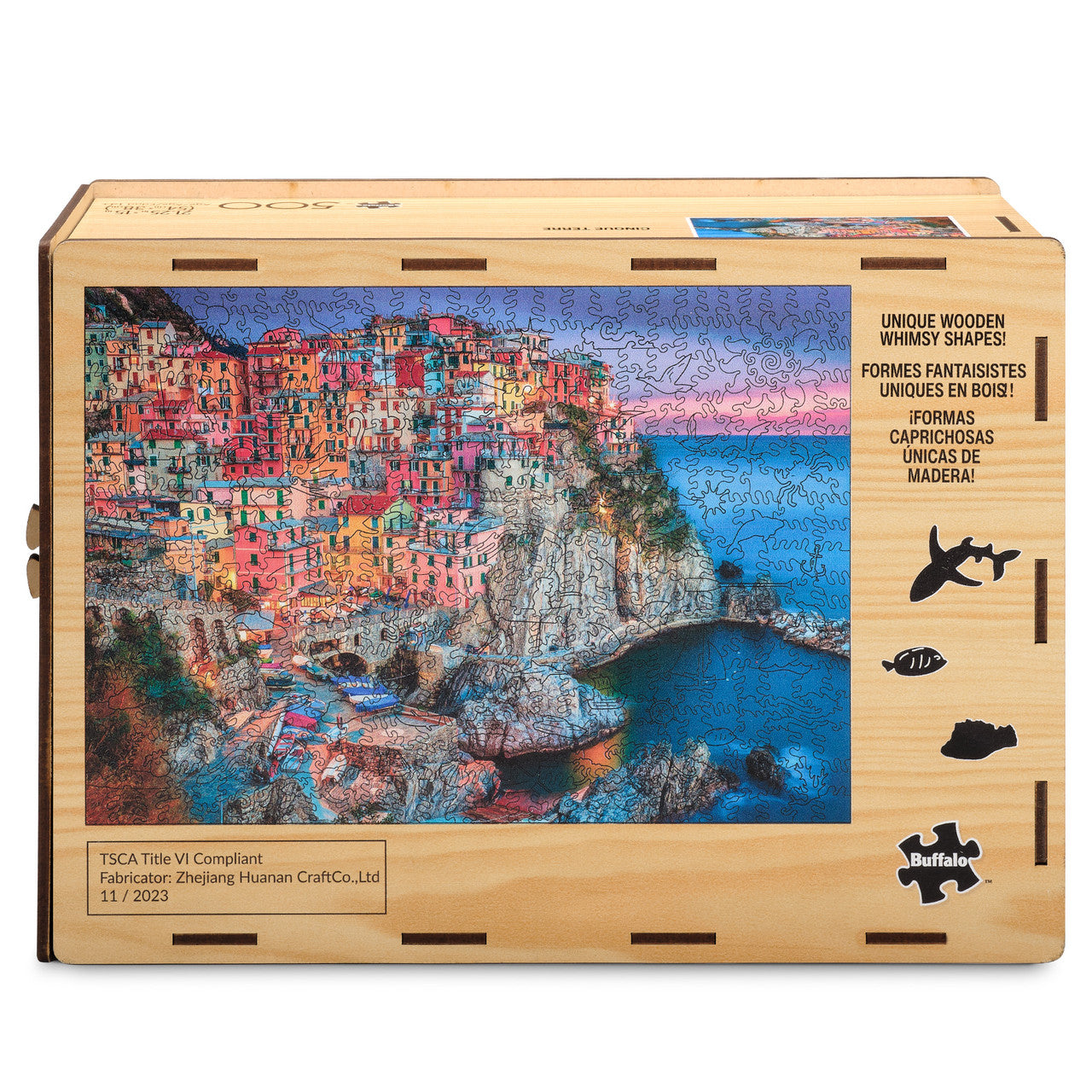 buffalo-games-cinque-terre-holzpuzzle-500-teile-whimsy-cut image 4