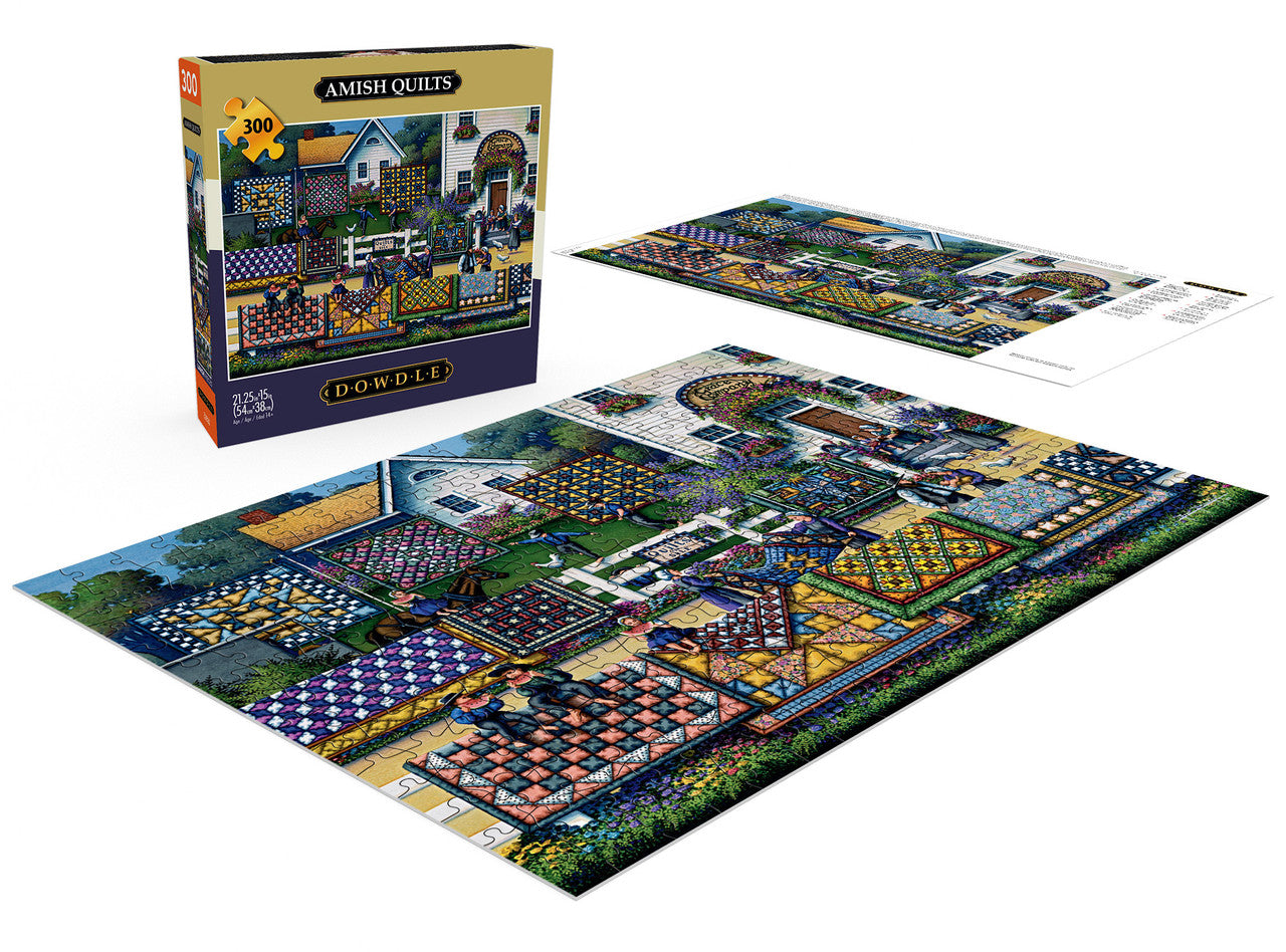 buffalo-games-amish-quilts-puzzle-300-teile-large-piece image 3